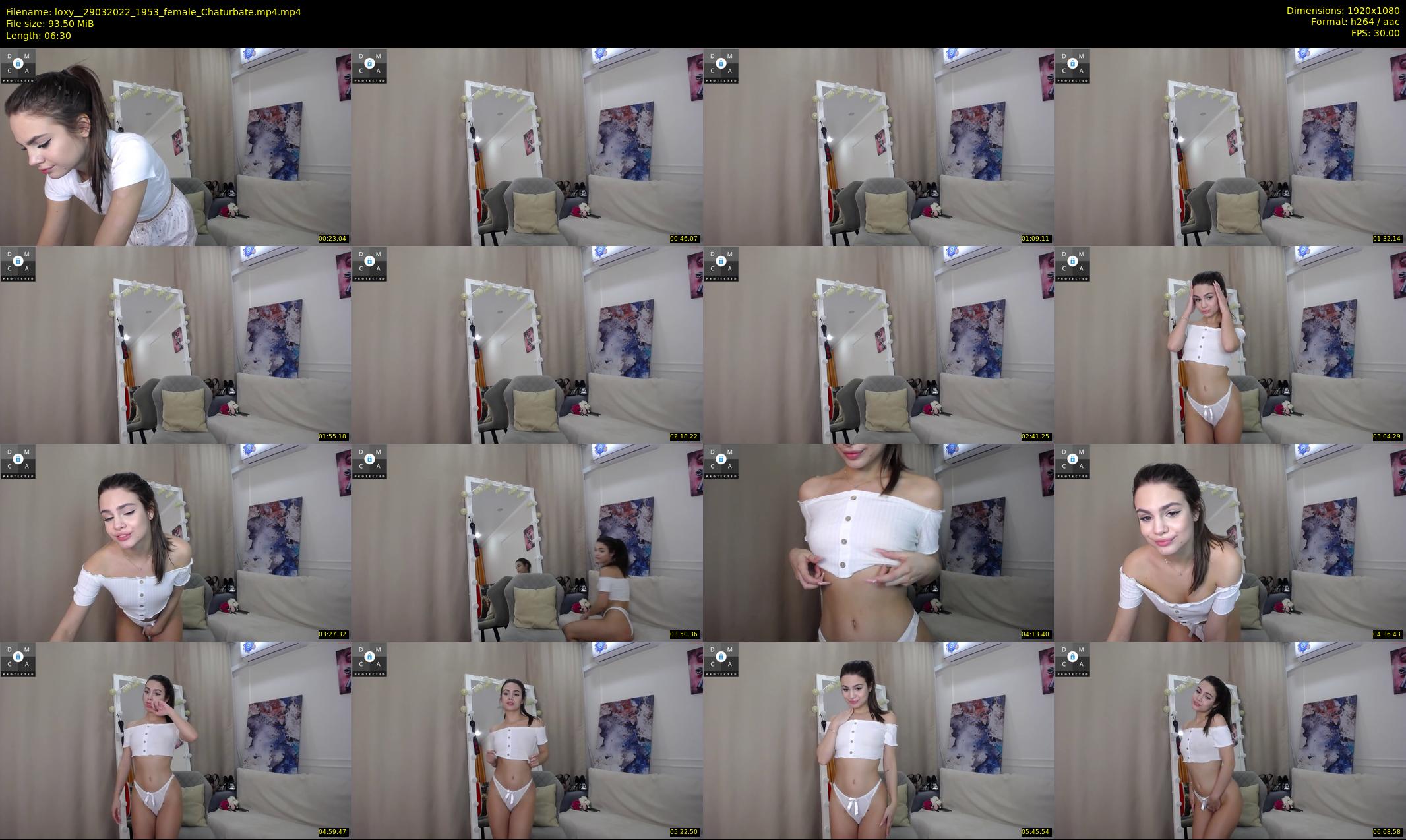 loxy_ — 7 minute Chaturbate female cam show recording, 1080p, Mar 29, 2022
