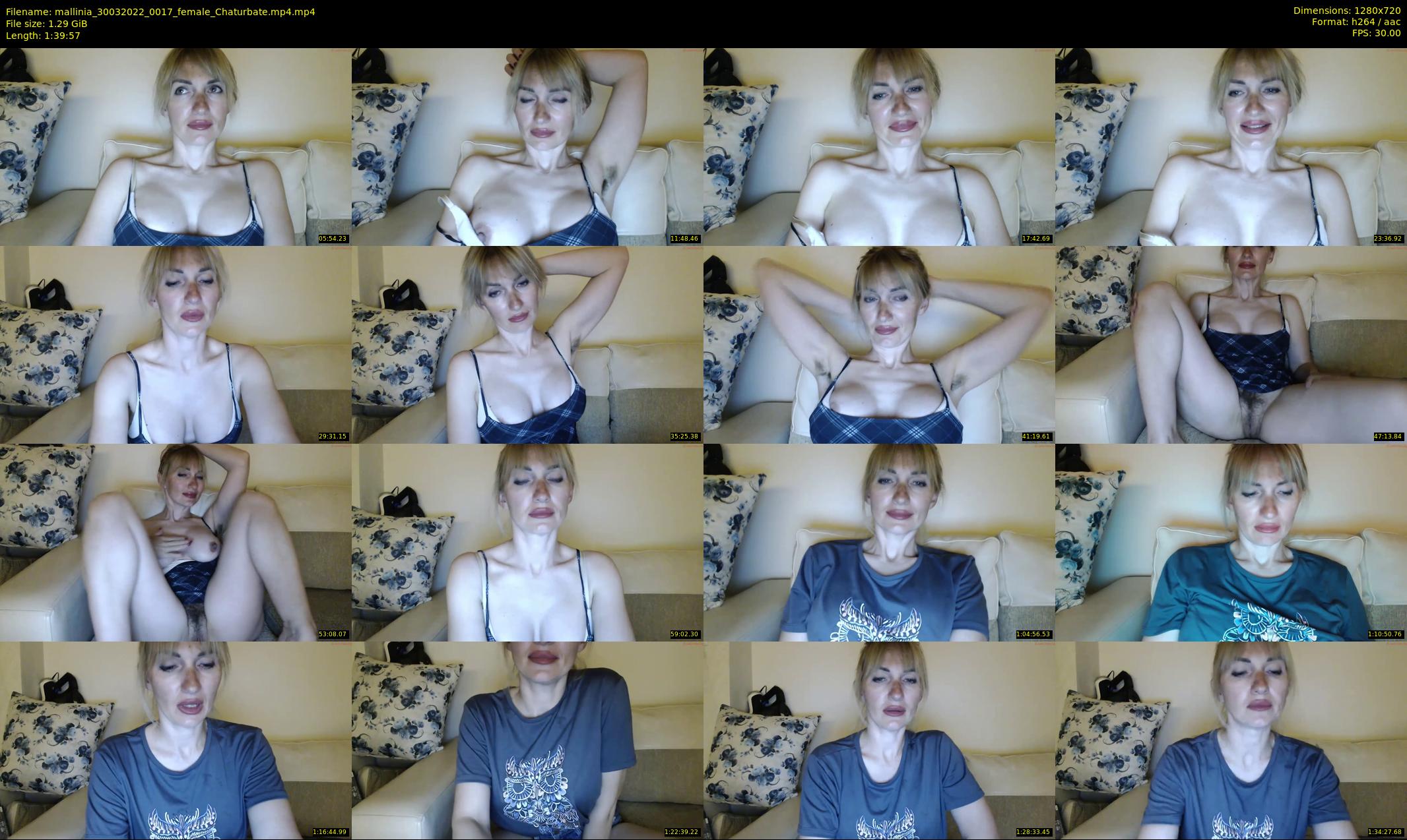 mallinia — 100 minute Chaturbate female cam show recording, 720p, Mar 30, 2022