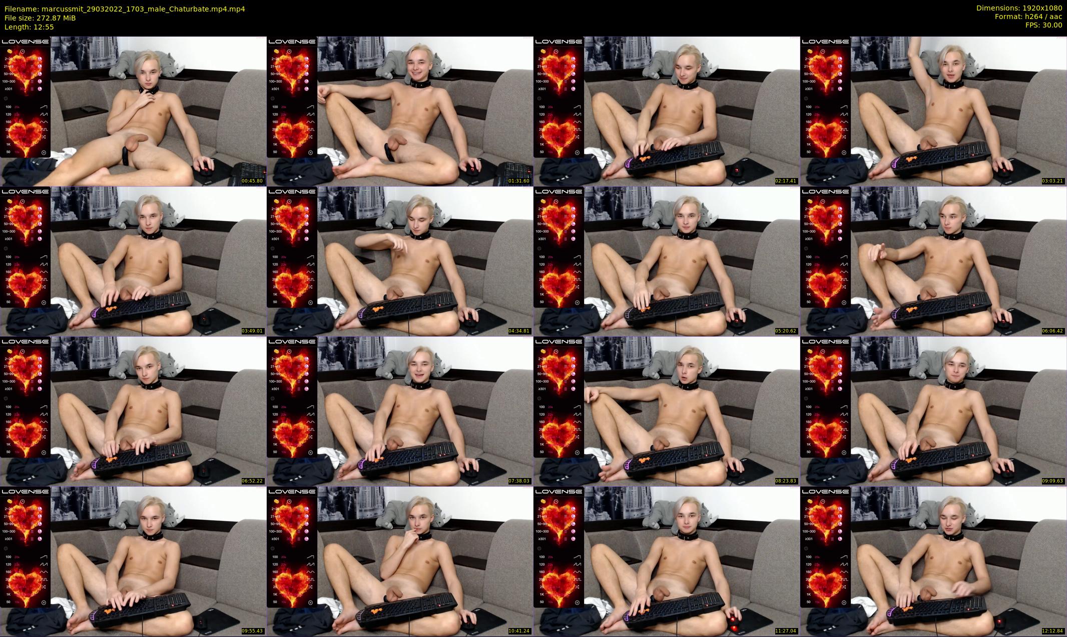 marcussmit — 13 minute Chaturbate male cam show recording, 1080p, Mar 29, 2022