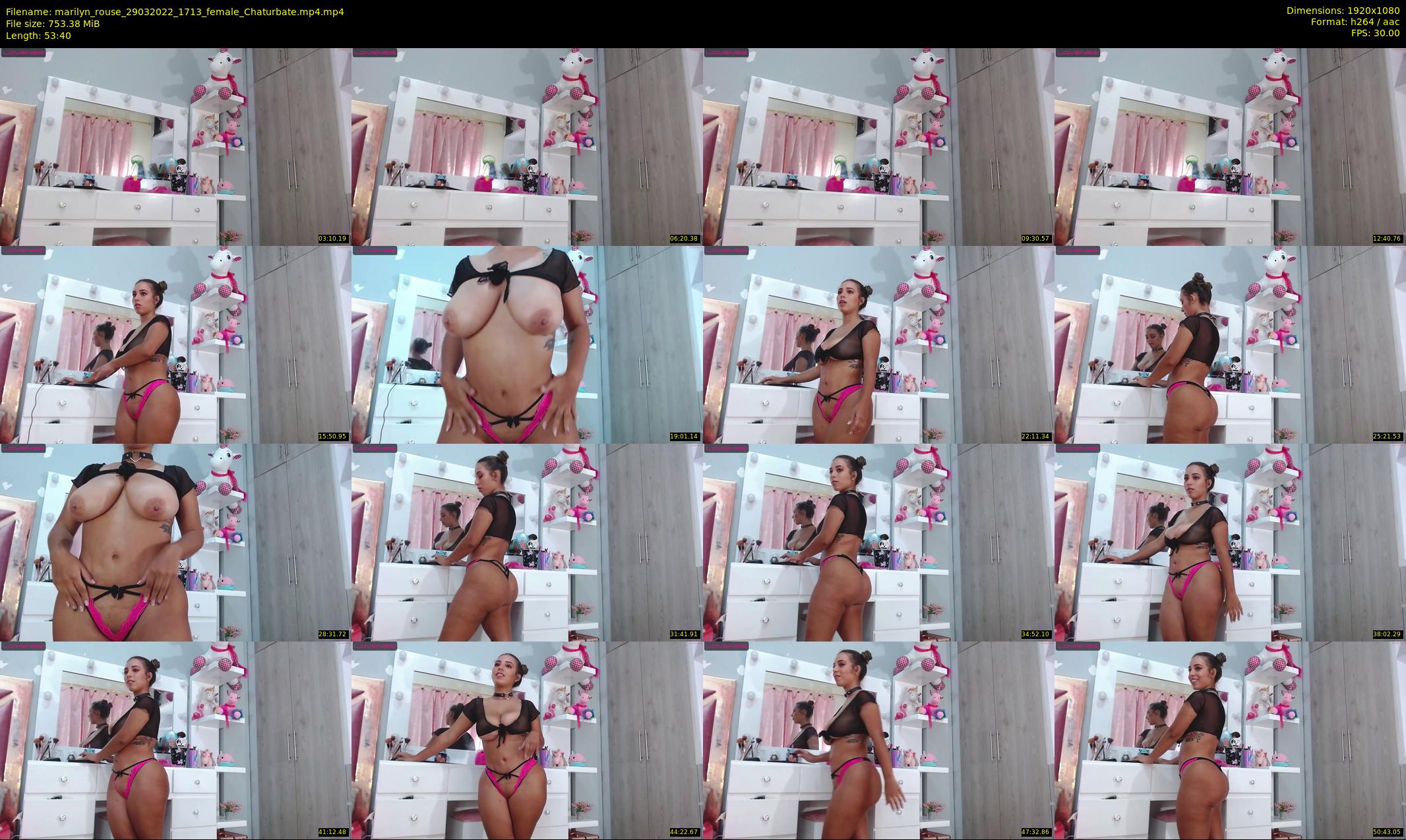 marilyn_rouse — 54 minute Chaturbate female cam show recording, 1080p, Mar 29, 2022