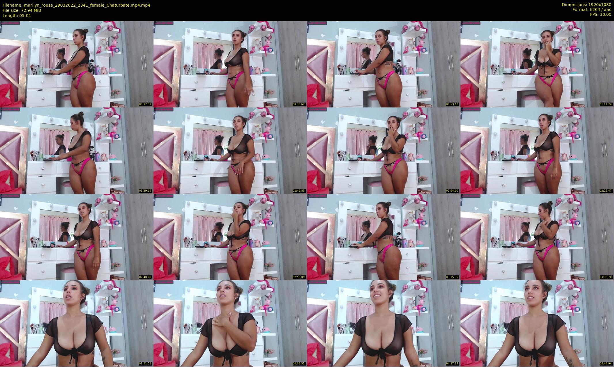 marilyn_rouse — 6 minute Chaturbate female cam show recording, 1080p, Mar 29, 2022
