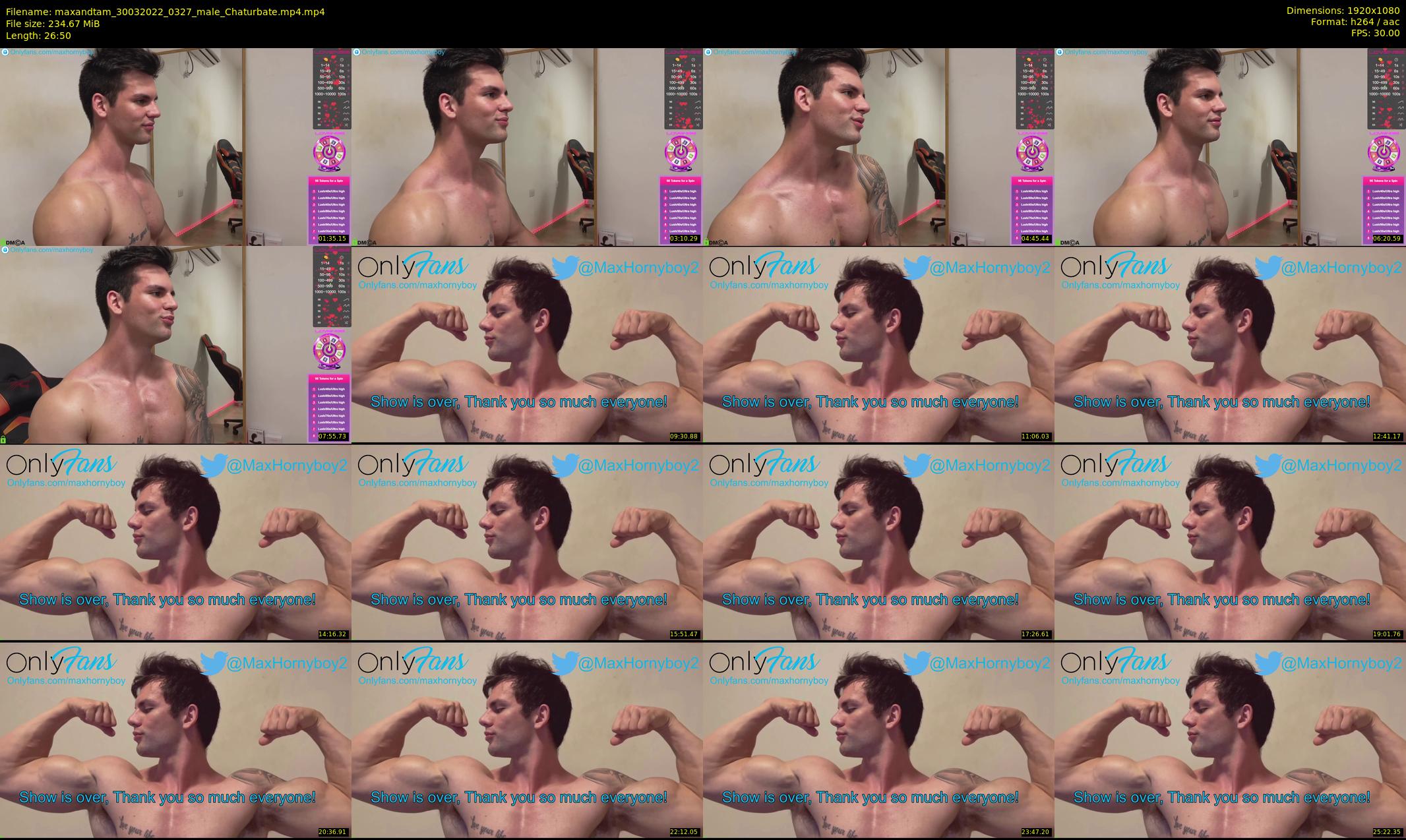 maxandtam — 27 minute Chaturbate couple cam show recording, 1080p, Mar 30, 2022