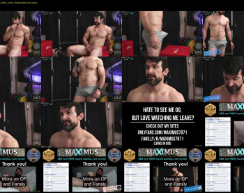 maximus_787 — 6 minute Chaturbate male cam show recording, 1080p, Mar 29, 2022