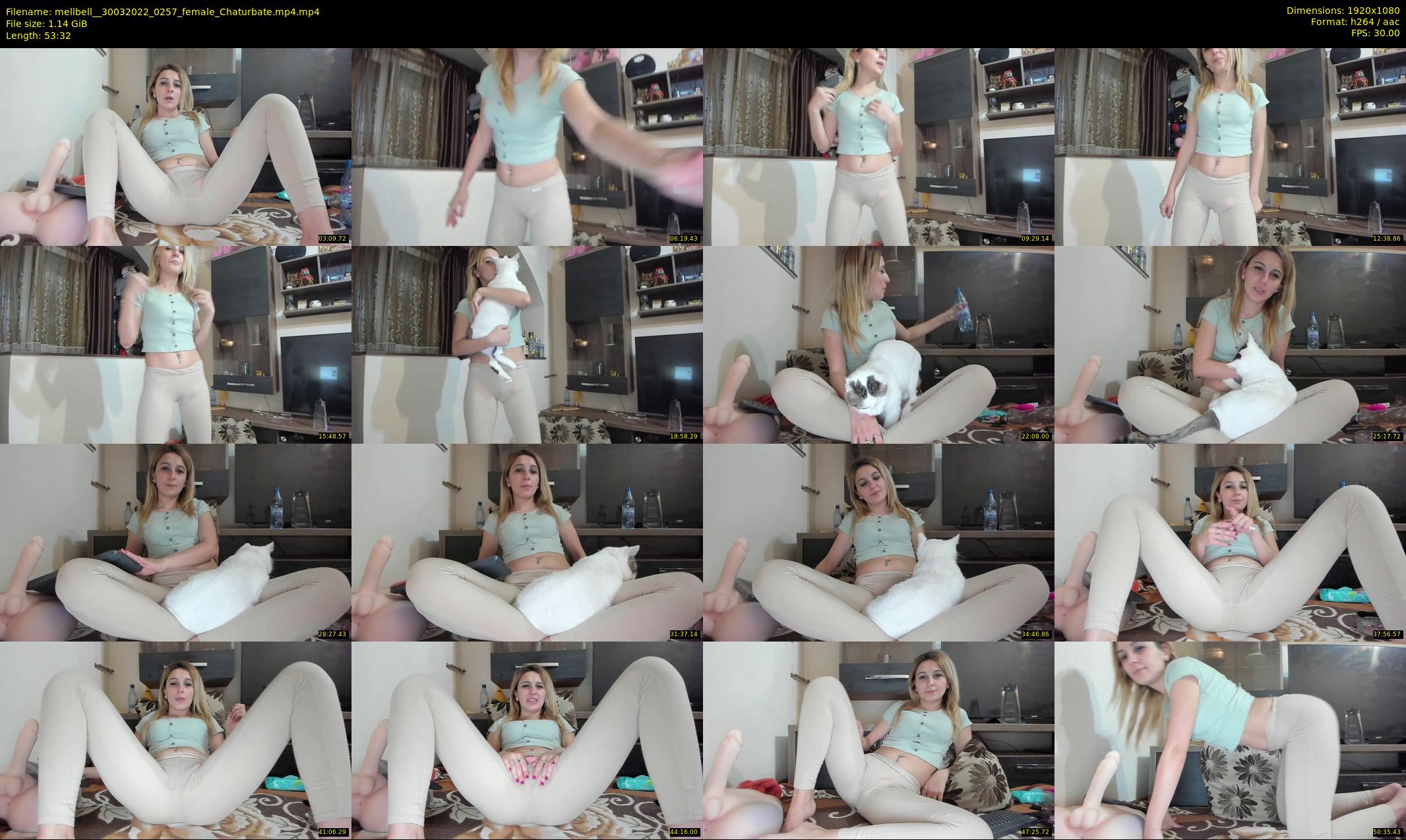 mellbell_ — 54 minute Chaturbate female cam show recording, 1080p, Mar 30, 2022