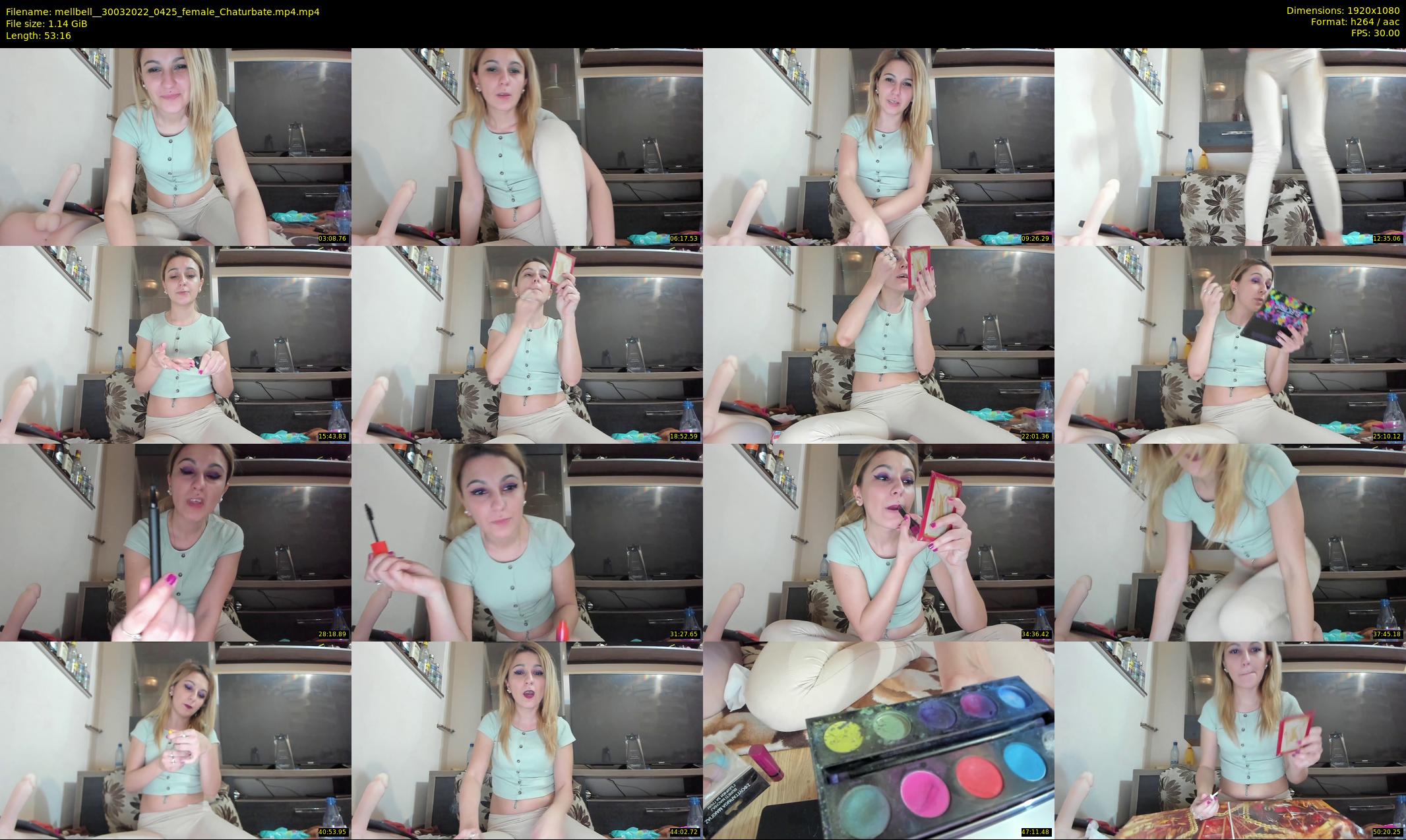 mellbell_ — 54 minute Chaturbate female cam show recording, 1080p, Mar 30, 2022