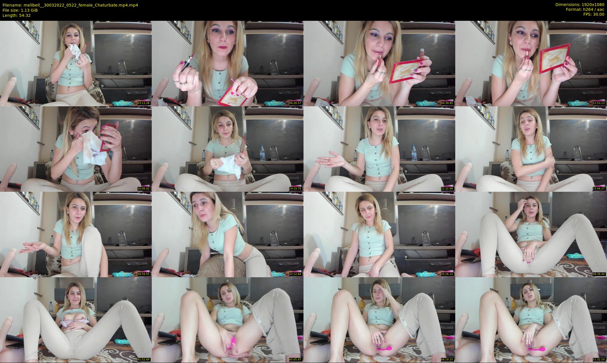 mellbell_ — 55 minute Chaturbate female cam show recording, 1080p, Mar 30, 2022