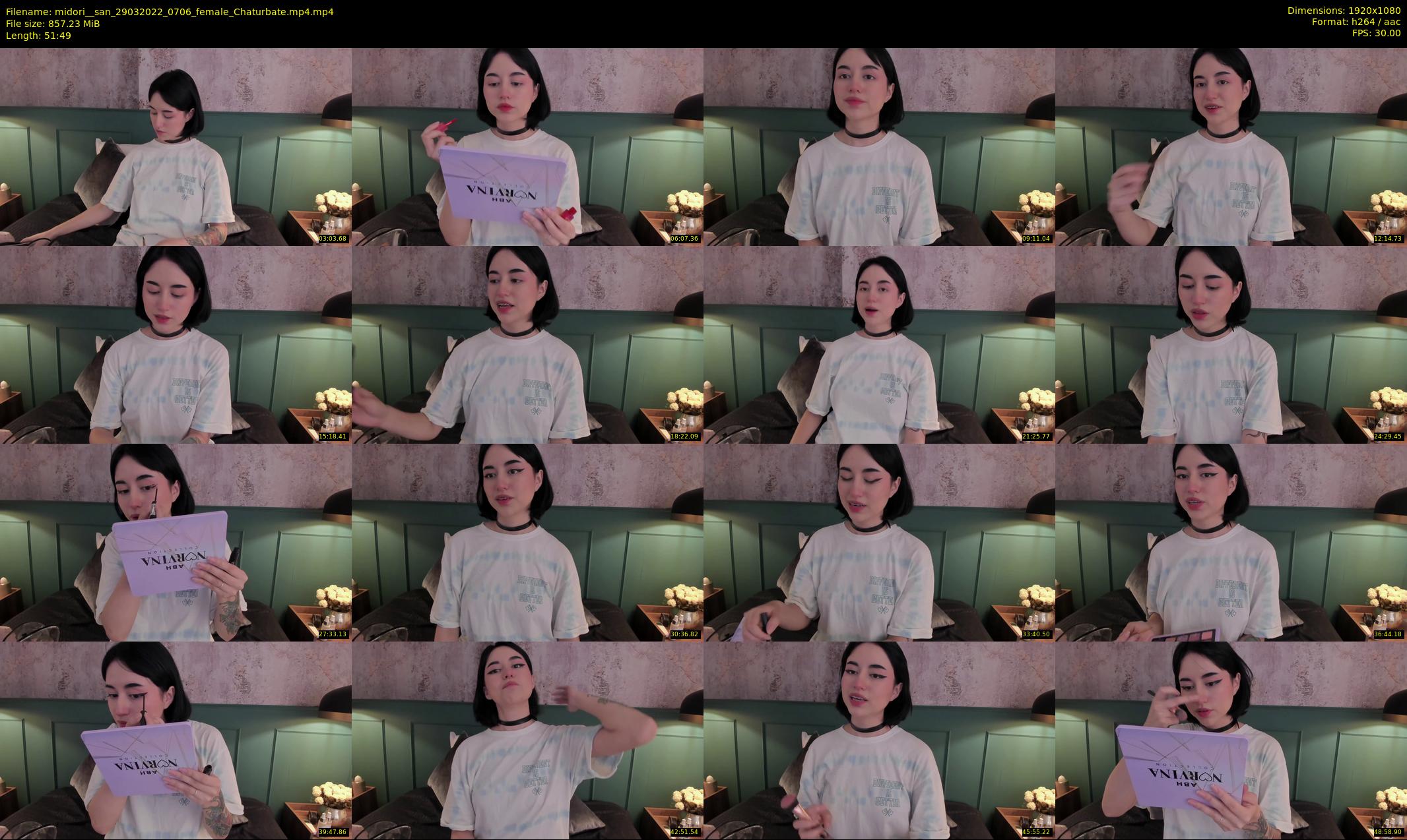 midori__san — 52 minute Chaturbate female cam show recording, 1080p, Mar 29, 2022