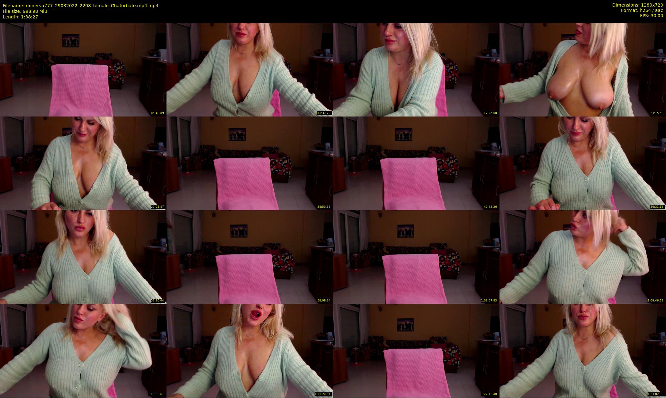 minerva777 — 99 minute Chaturbate female cam show recording, 720p, Mar 29, 2022