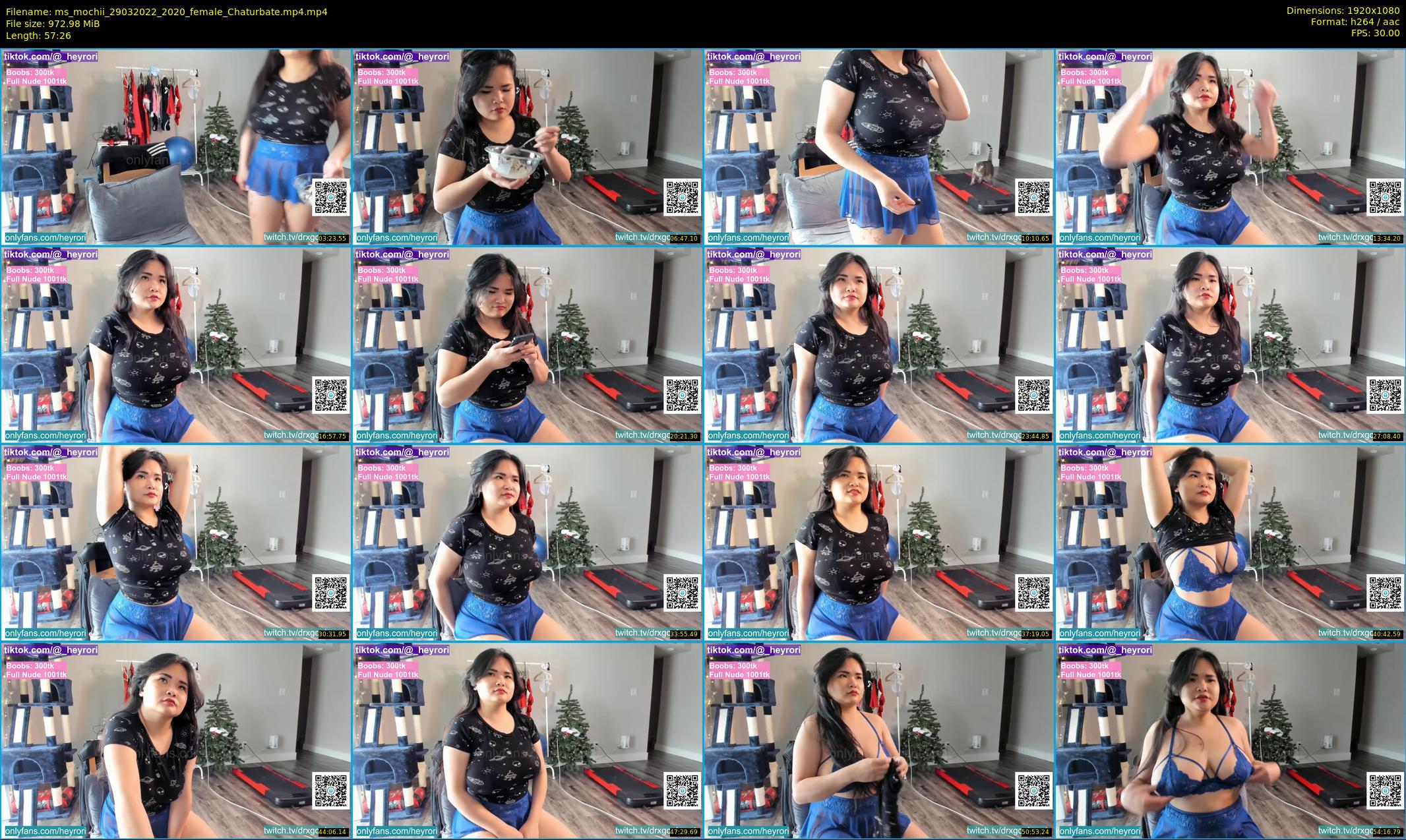 ms_mochii — 58 minute Chaturbate female cam show recording, 1080p, Mar 29, 2022