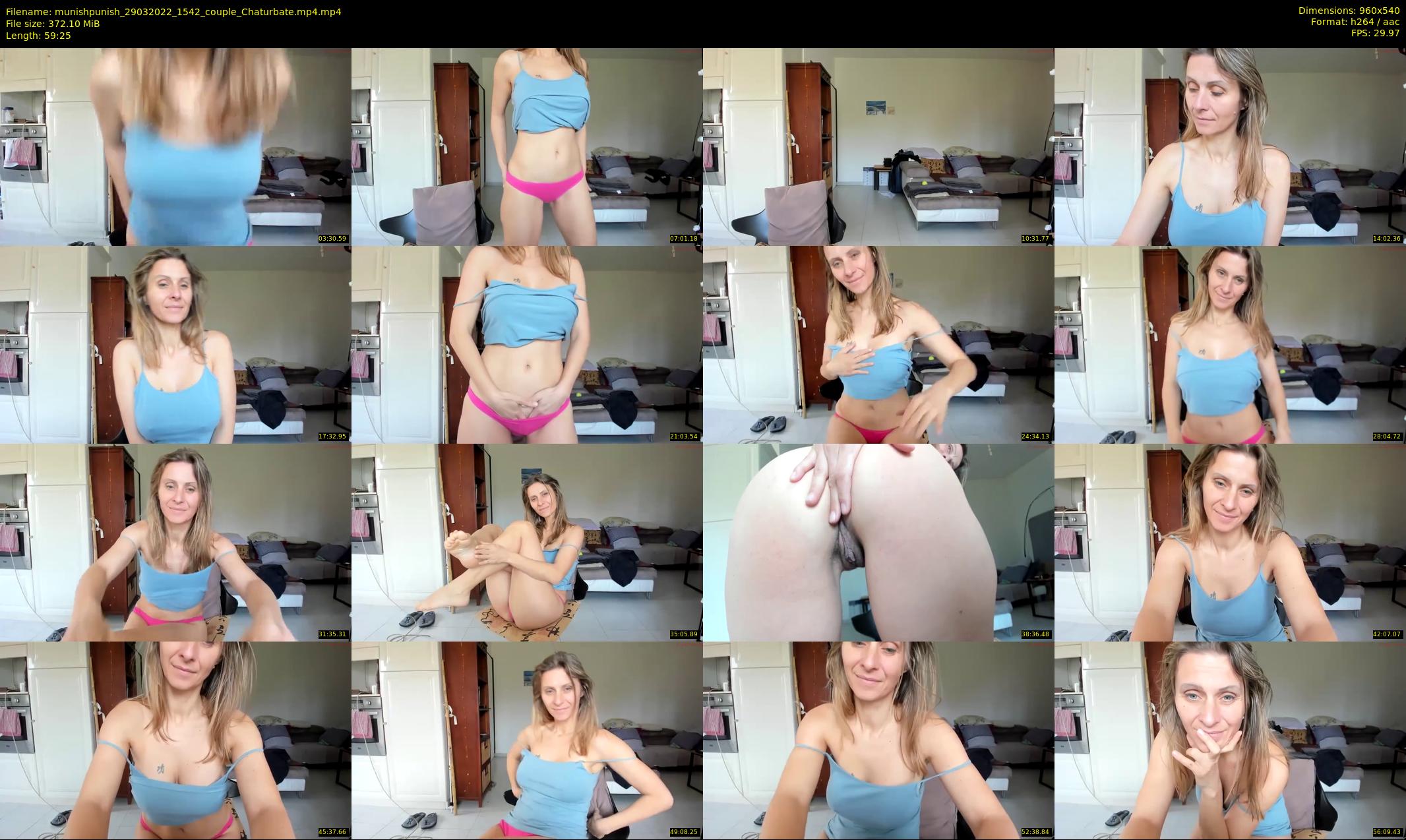 munishpunish — 60 minute Chaturbate couple cam show recording, 480p, Mar 29, 2022