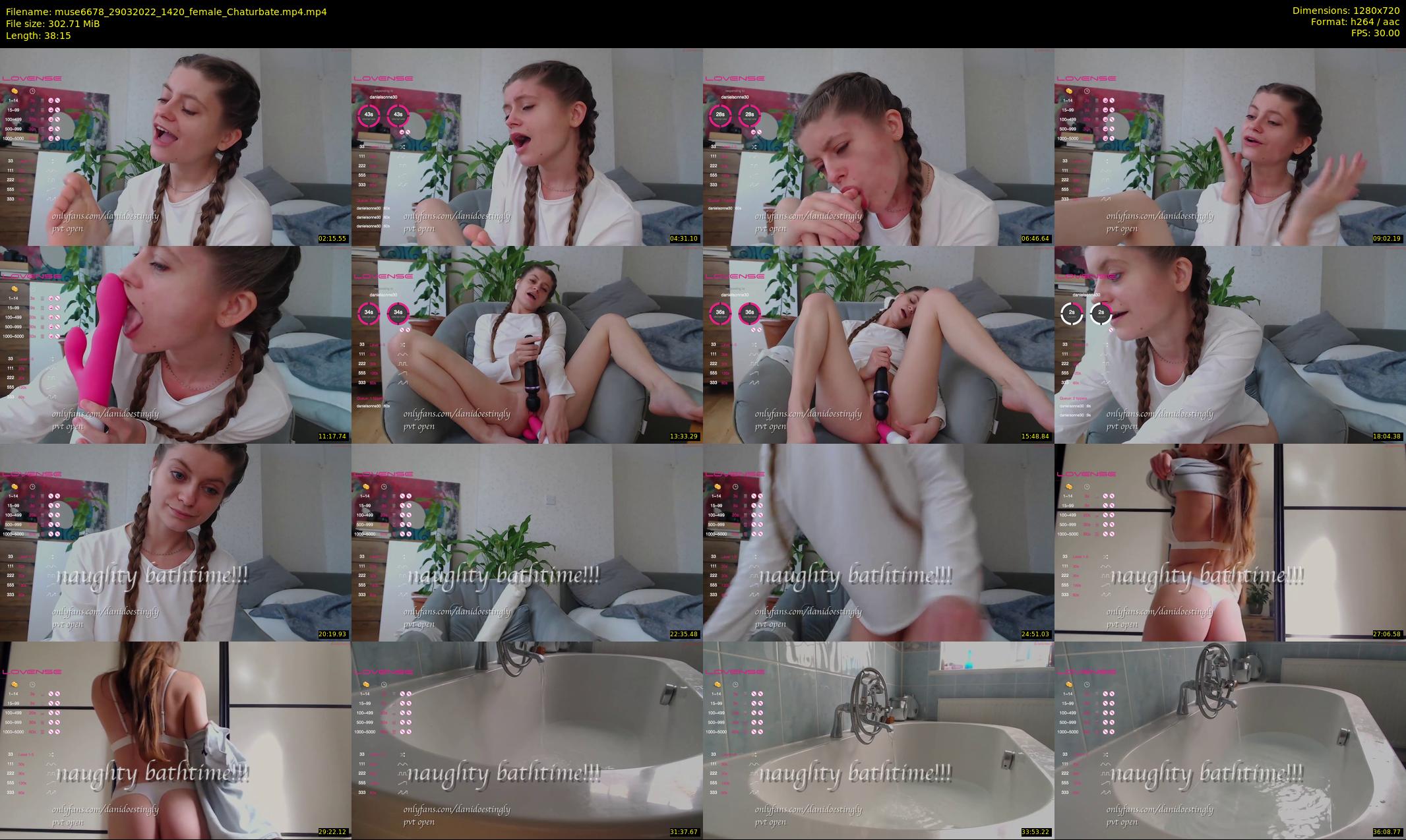 muse6678 — 39 minute Chaturbate female cam show recording, 720p, Mar 29, 2022