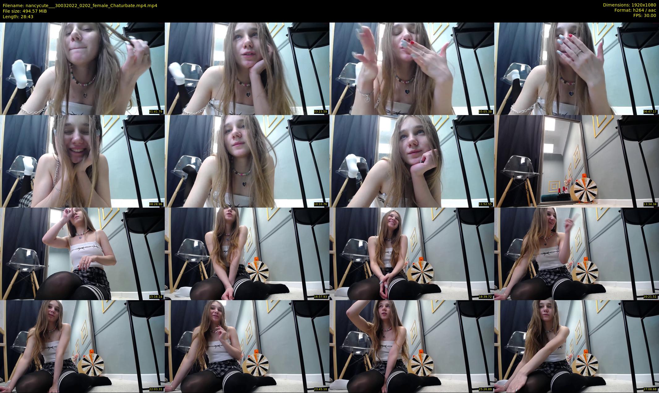 nancycute__ — 29 minute Chaturbate female cam show recording, 1080p, Mar 30, 2022