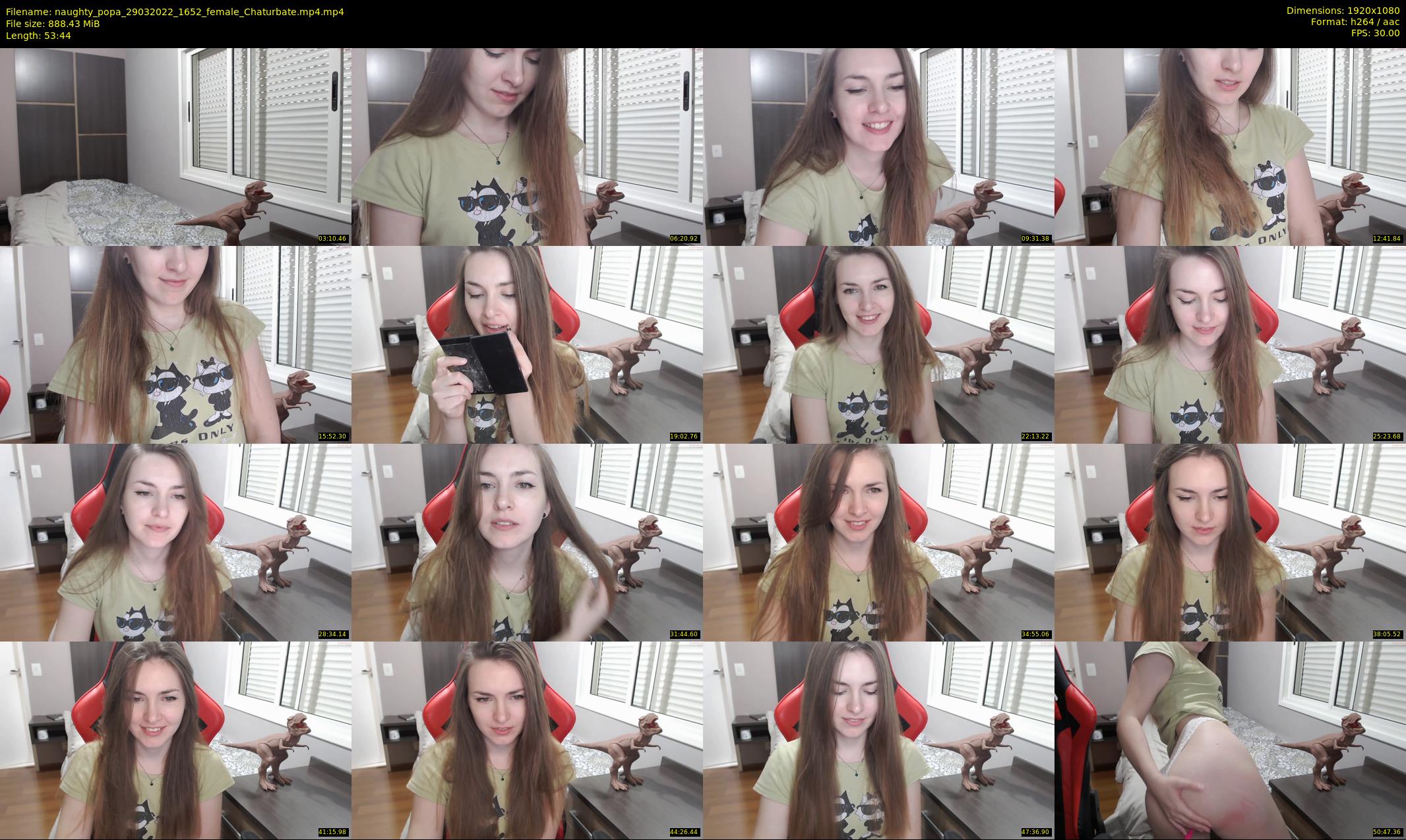 naughty_popa — 54 minute Chaturbate female cam show recording, 1080p, Mar 29, 2022