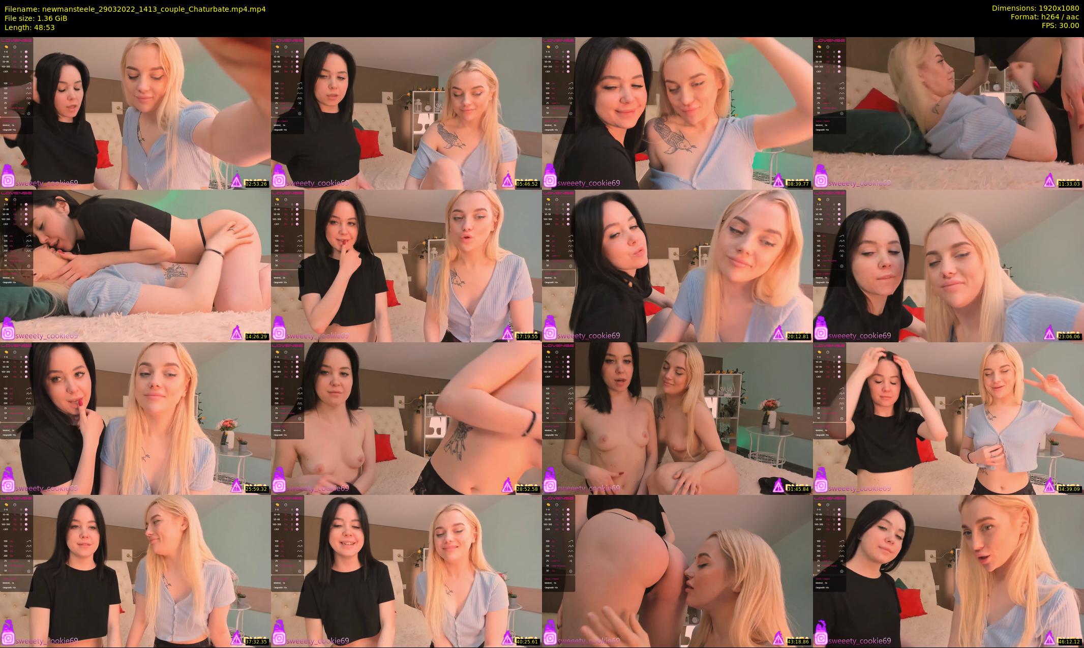 newmansteele — 49 minute Chaturbate couple cam show recording, 1080p, Mar 29, 2022