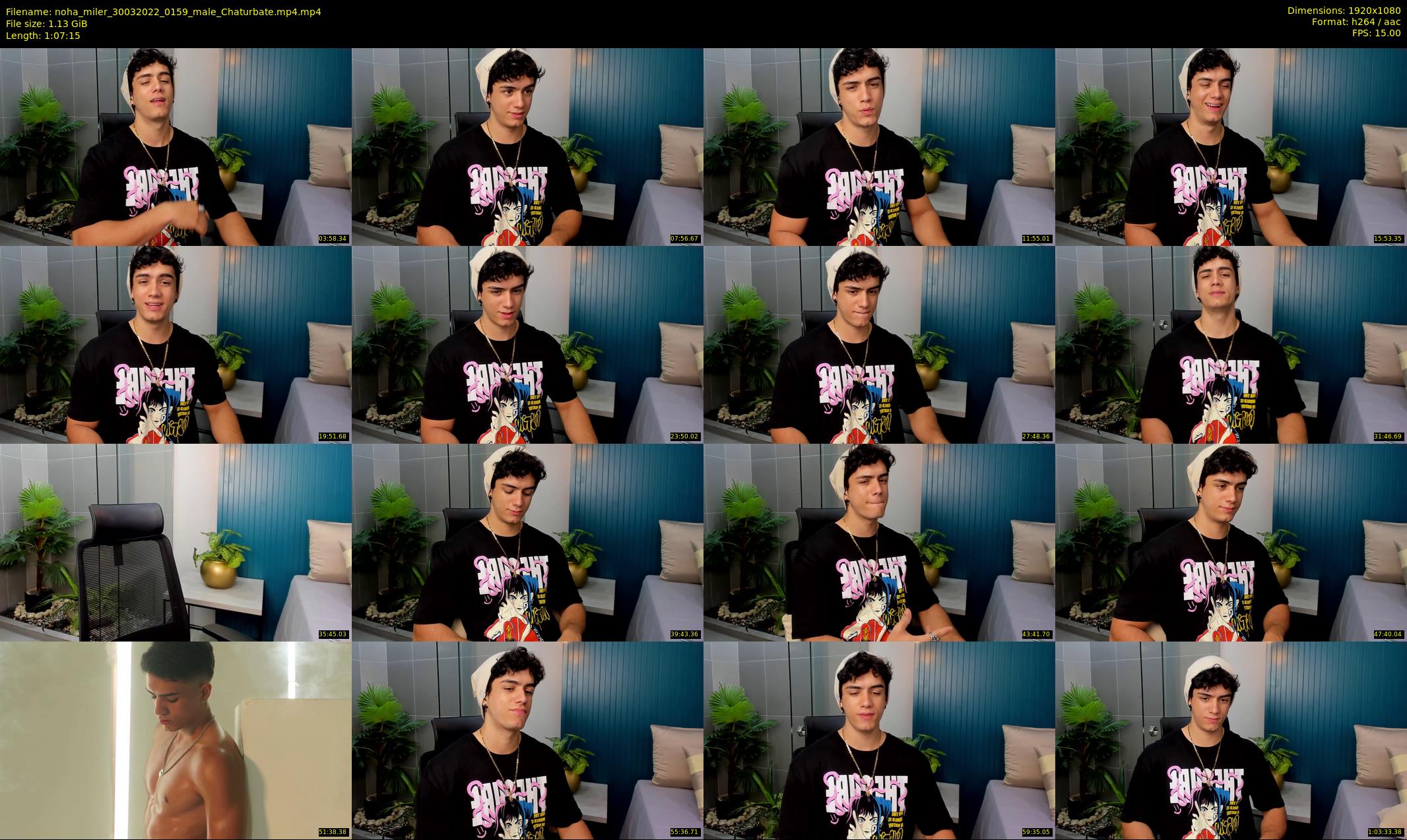 noha_miler — 68 minute Chaturbate male cam show recording, 1080p, Mar 30, 2022