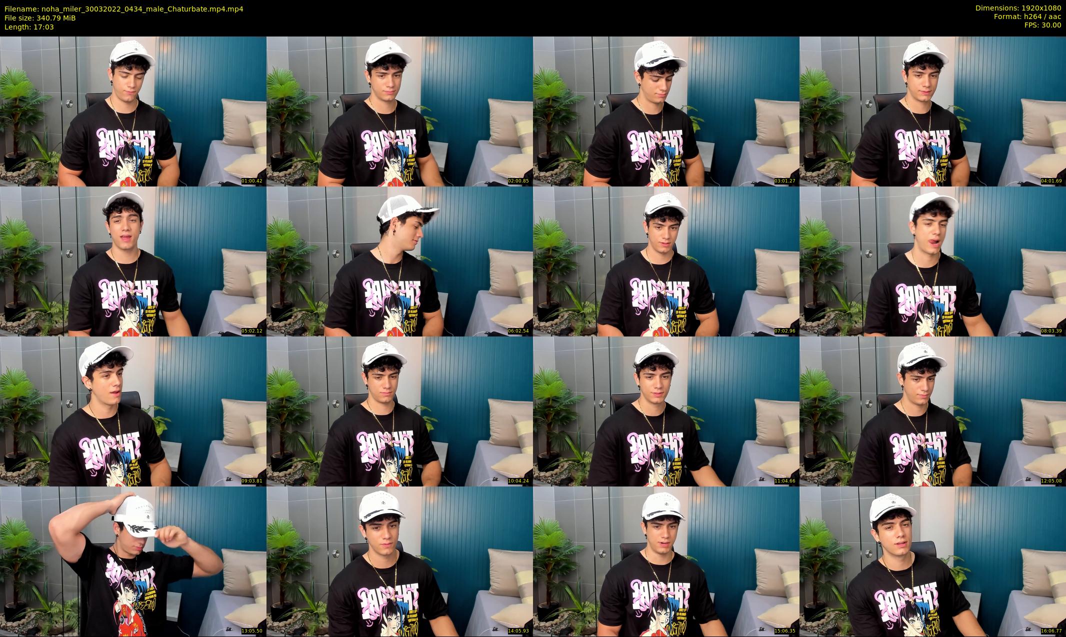 noha_miler — 18 minute Chaturbate male cam show recording, 1080p, Mar 30, 2022