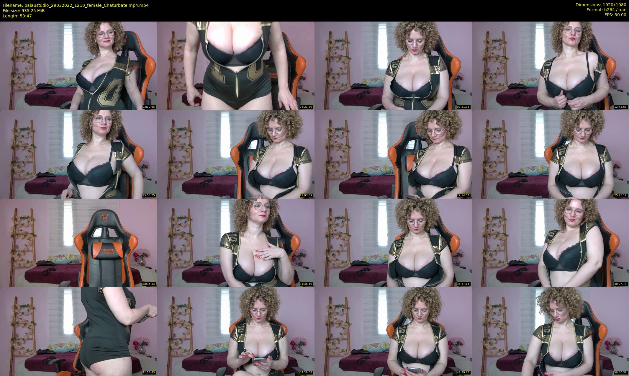 palaustudio — 54 minute Chaturbate female cam show recording, 1080p, Mar 29, 2022