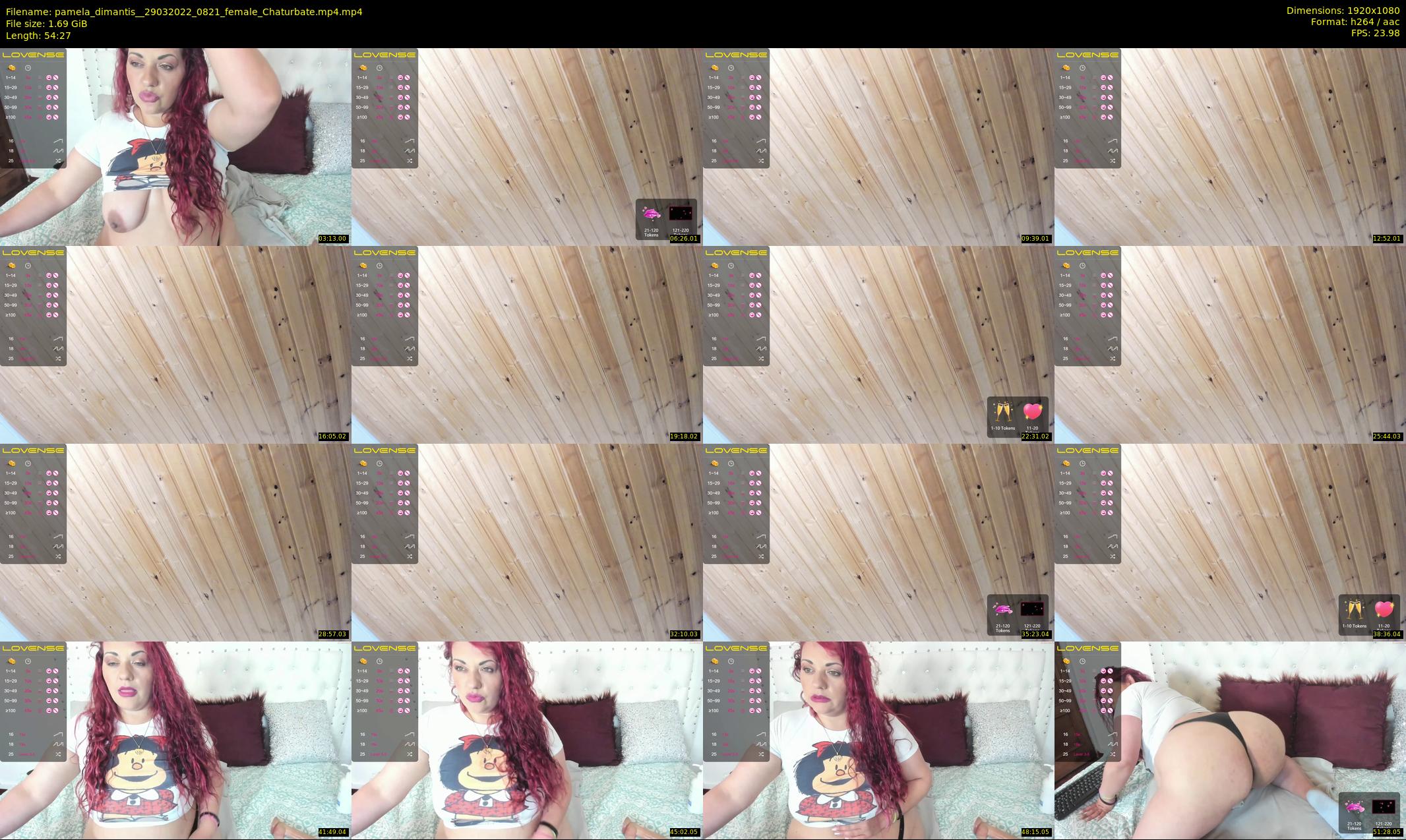 pamela_dimantis_ — 55 minute Chaturbate female cam show recording, 1080p, Mar 29, 2022
