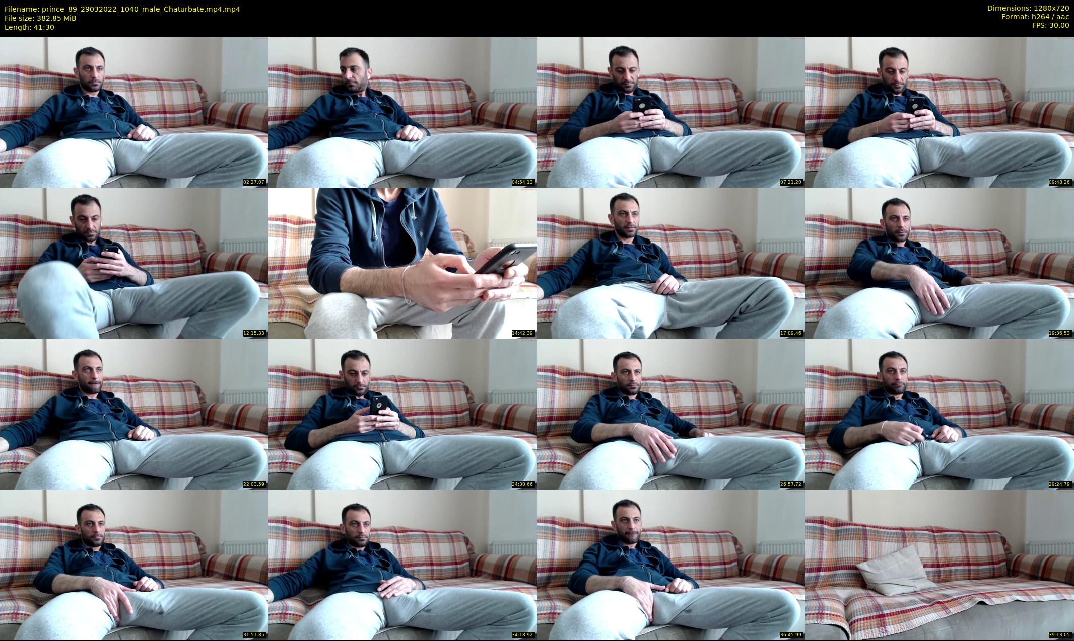 prince_89 — 42 minute Chaturbate male cam show recording, 720p, Mar 29, 2022