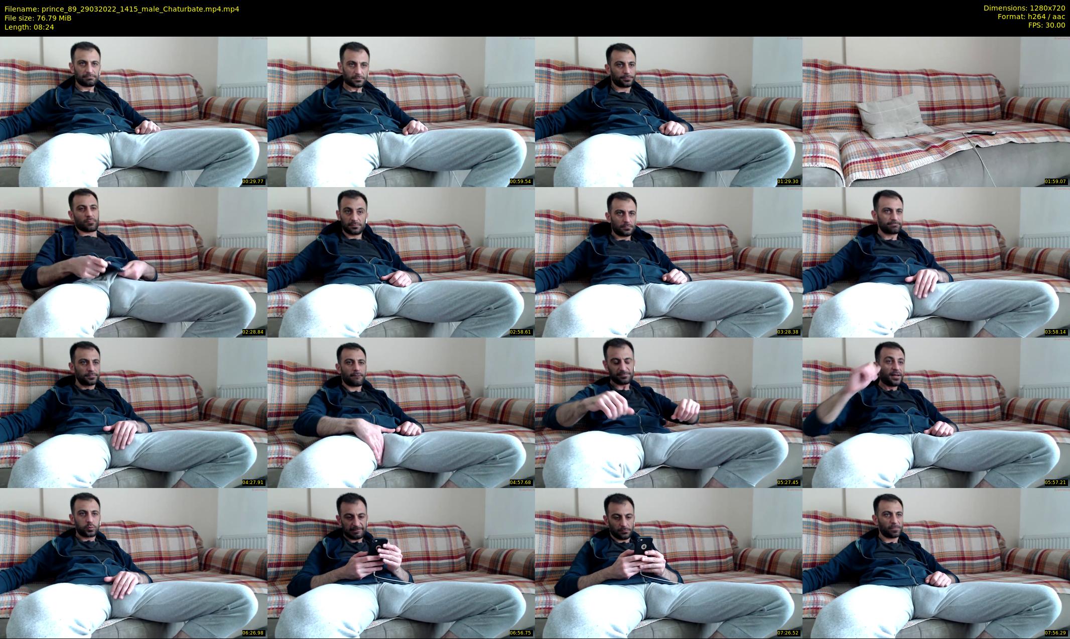 prince_89 — 9 minute Chaturbate male cam show recording, 720p, Mar 29, 2022