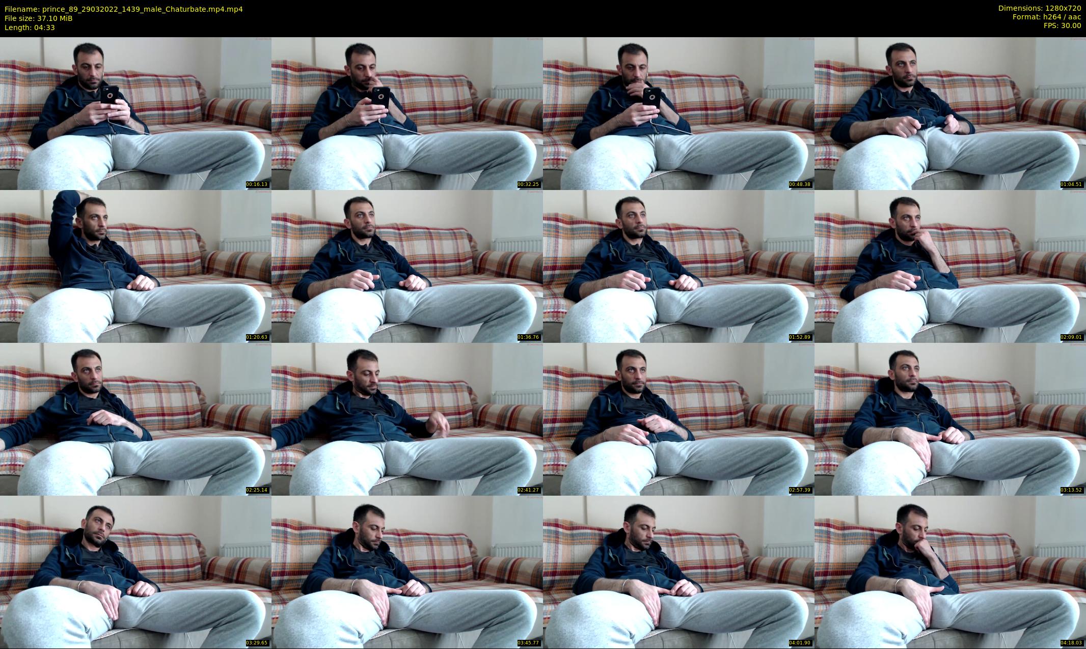 prince_89 — 5 minute Chaturbate male cam show recording, 720p, Mar 29, 2022
