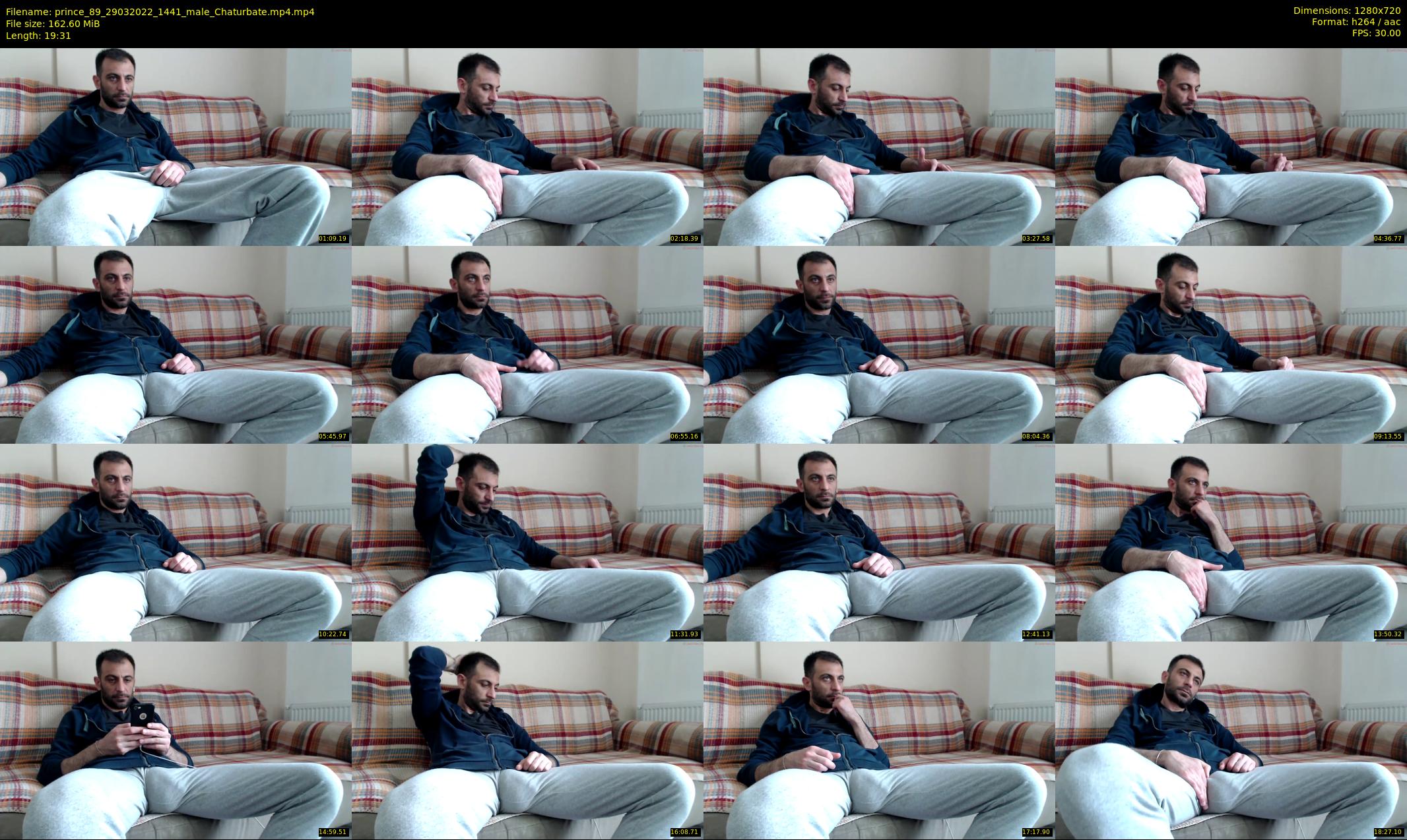 prince_89 — 20 minute Chaturbate male cam show recording, 720p, Mar 29, 2022