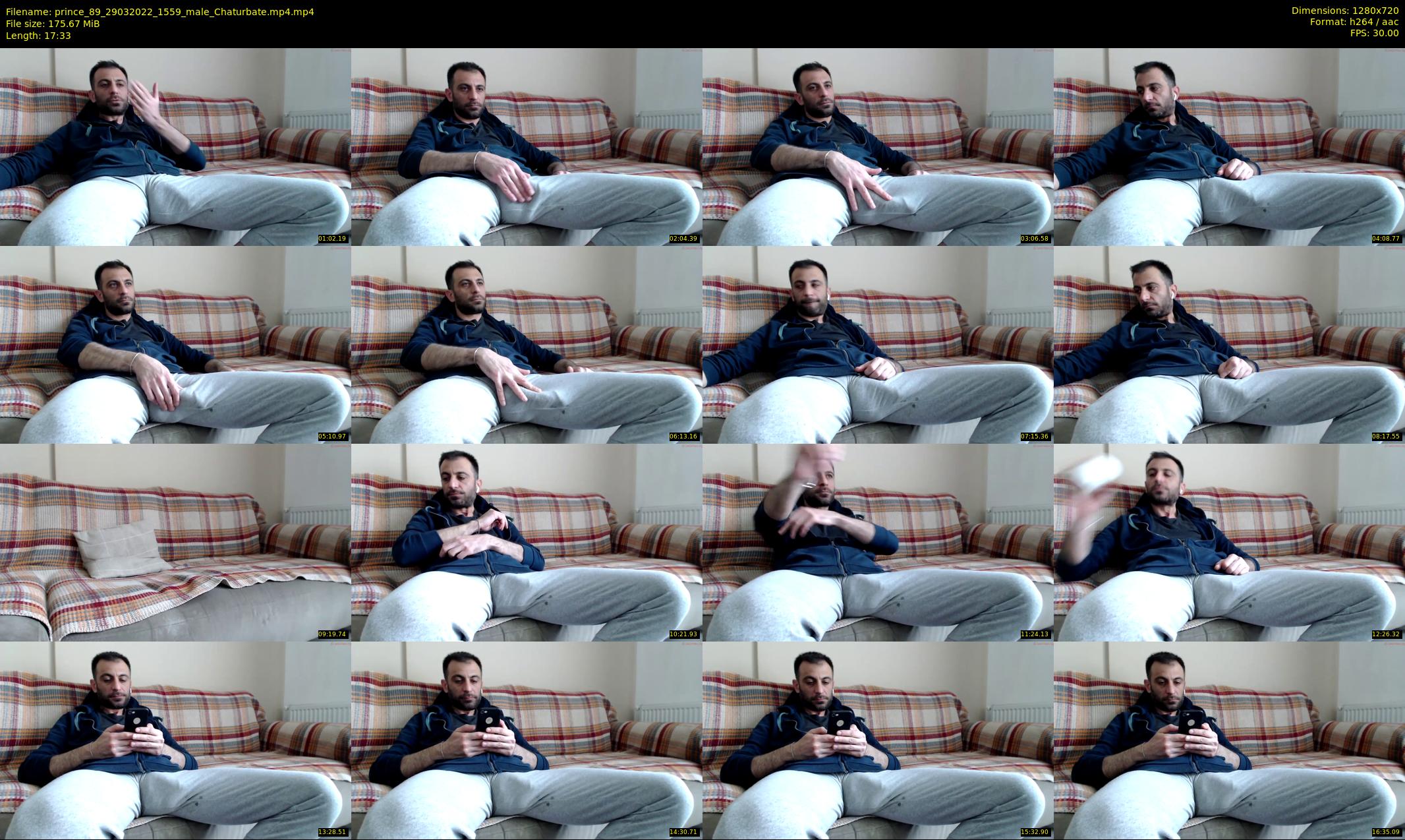 prince_89 — 18 minute Chaturbate male cam show recording, 720p, Mar 29, 2022