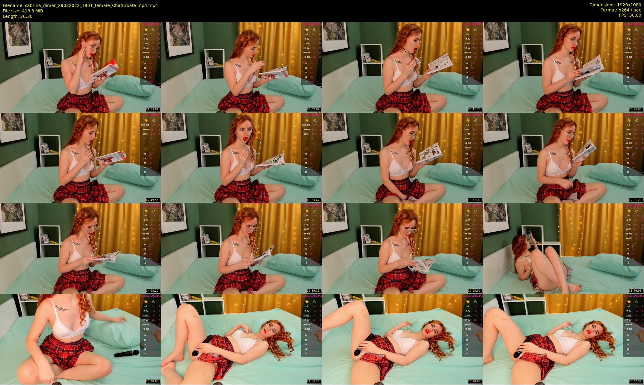 sabrina_dimar — 27 minute Chaturbate female cam show recording, 1080p, Mar 29, 2022