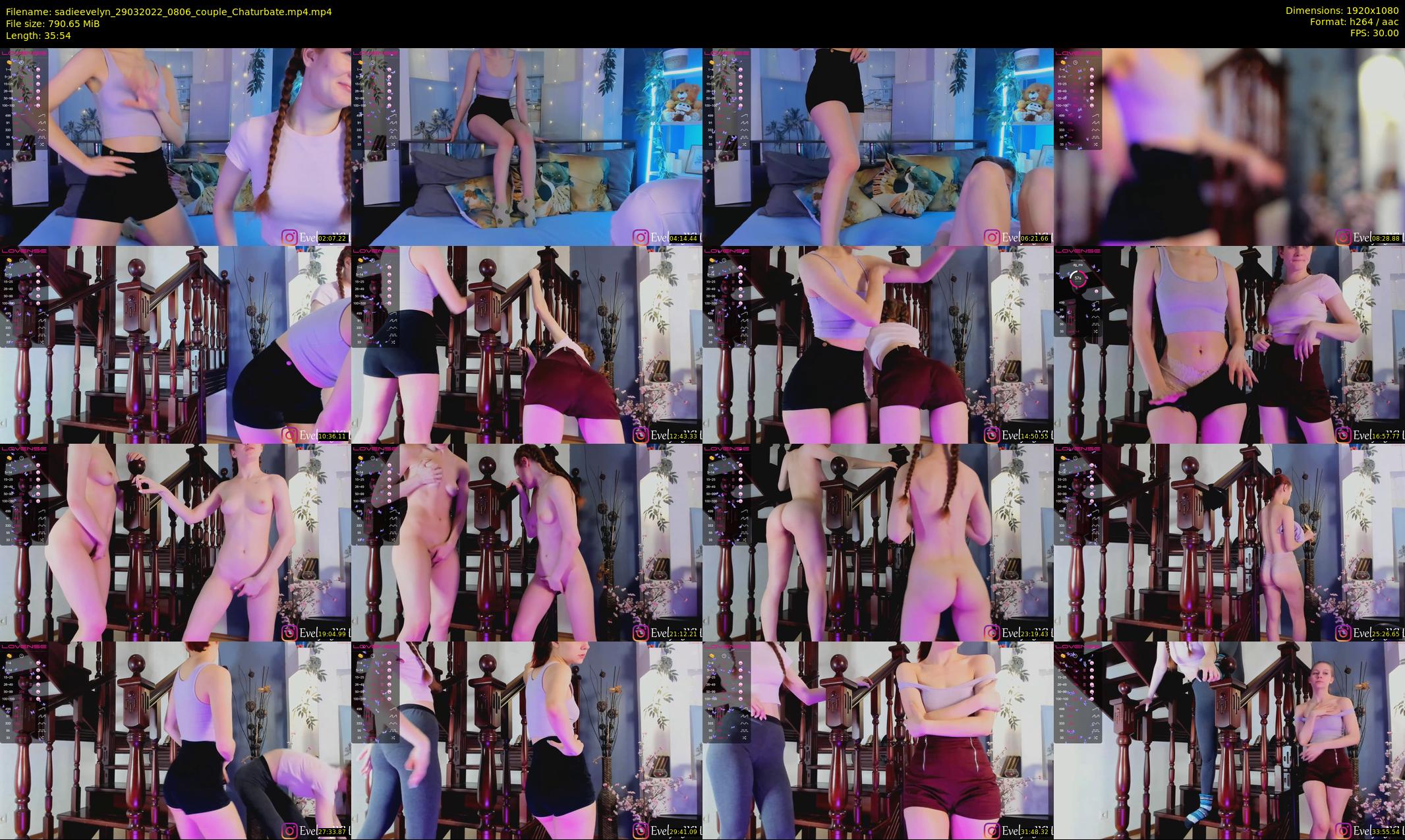 sadieevelyn — 36 minute Chaturbate female cam show recording, 1080p, Mar 29, 2022