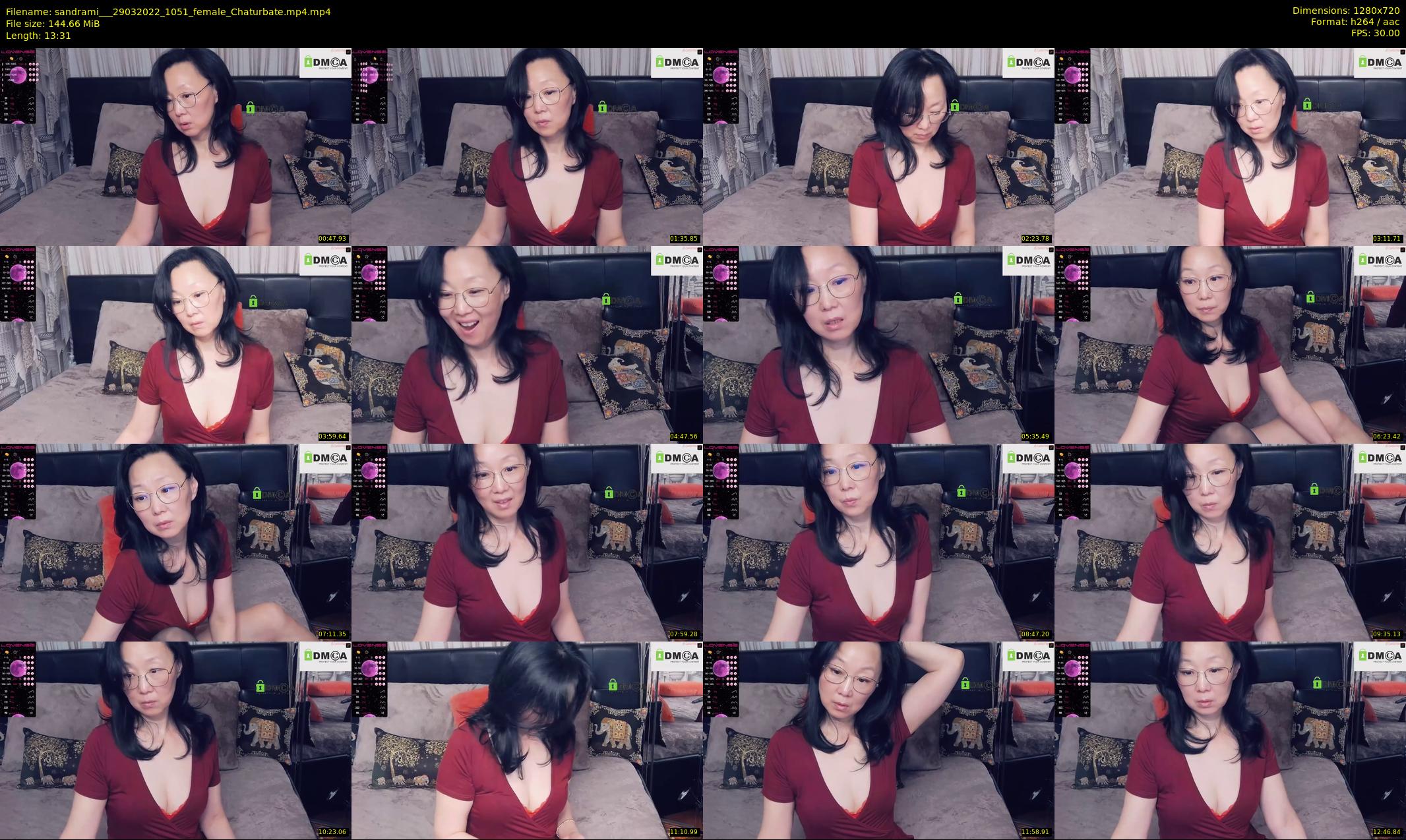 sandrami__ — 14 minute Chaturbate female cam show recording, 720p, Mar 29, 2022