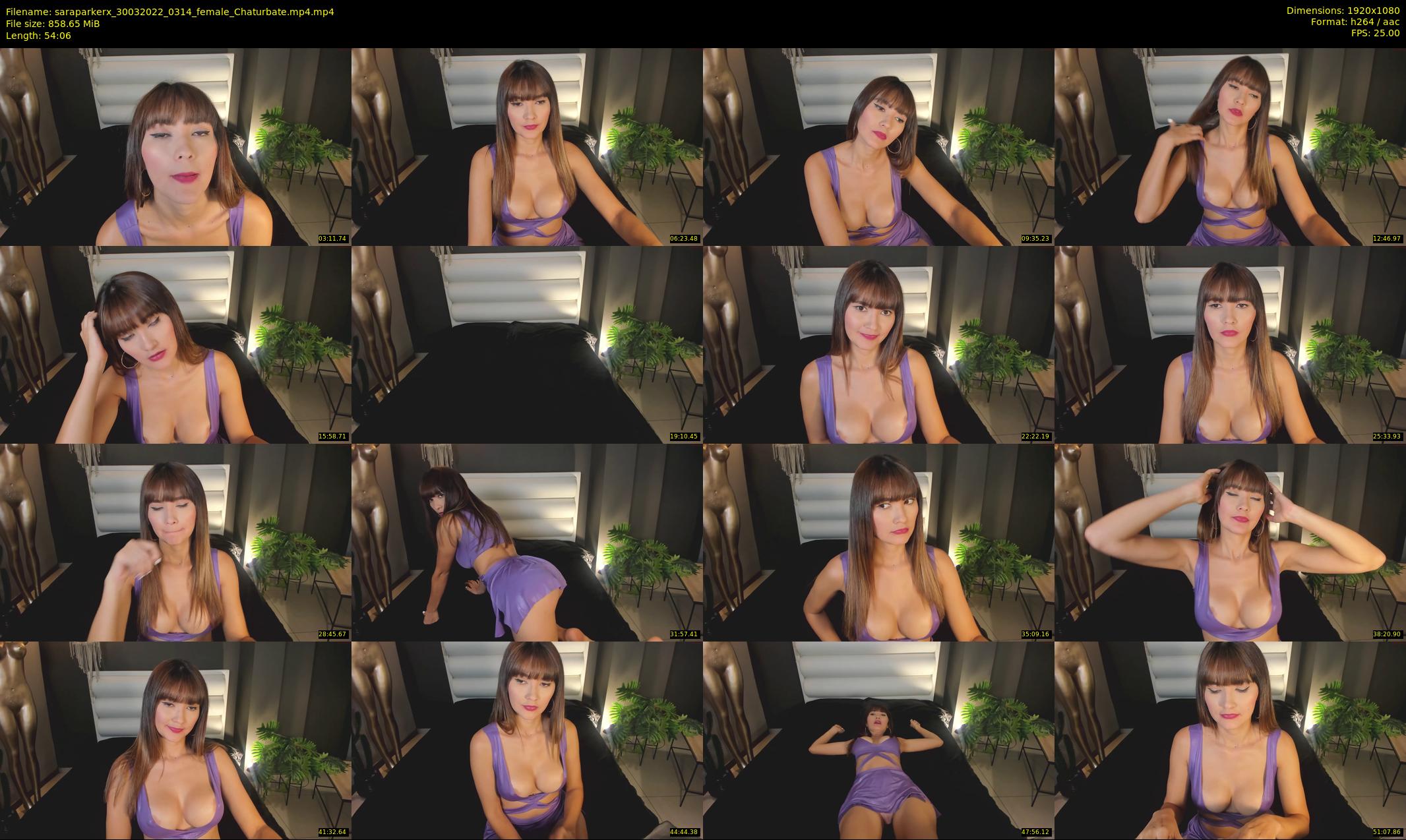 saraparkerx — 55 minute Chaturbate female cam show recording, 1080p, Mar 30, 2022
