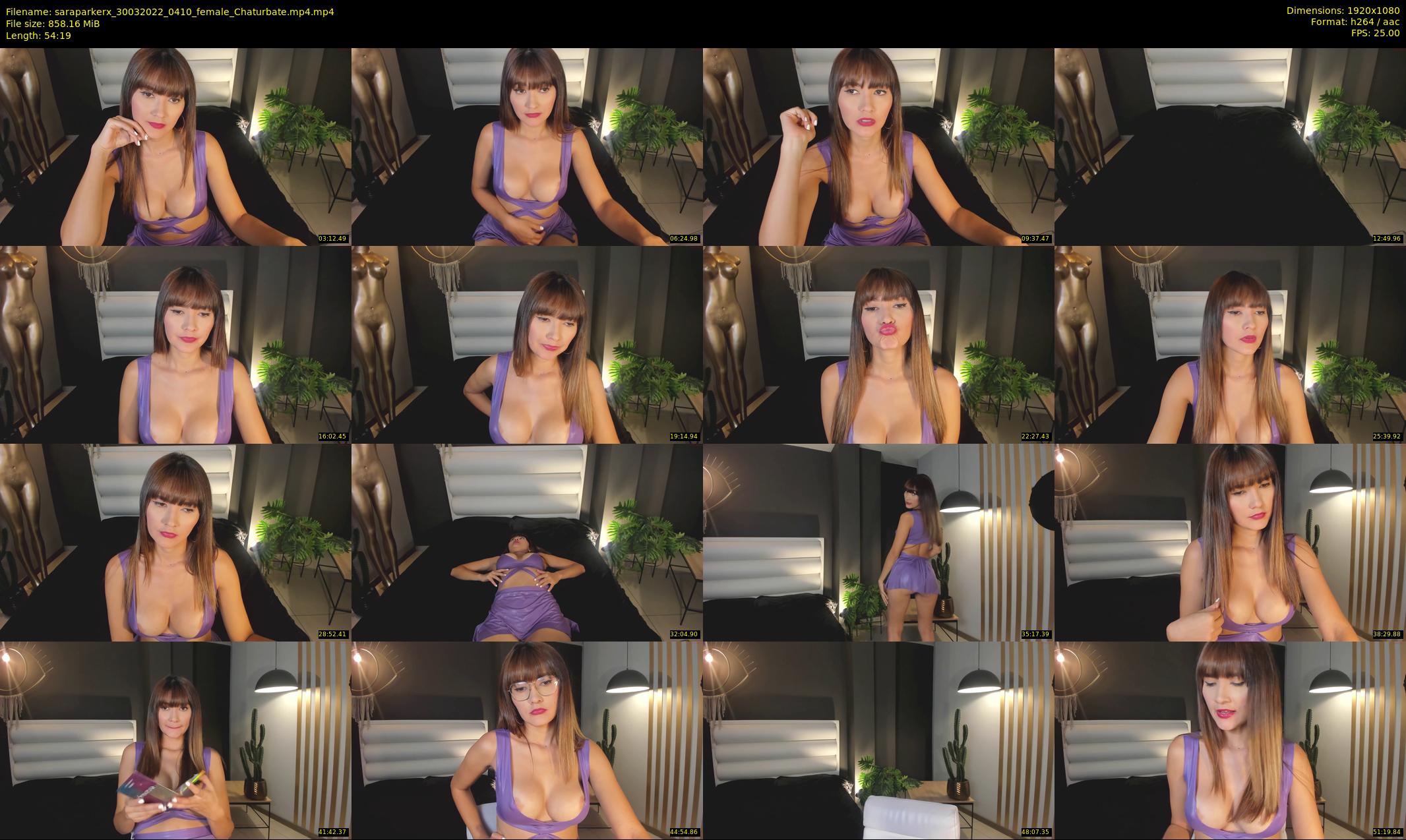 saraparkerx — 55 minute Chaturbate female cam show recording, 1080p, Mar 30, 2022