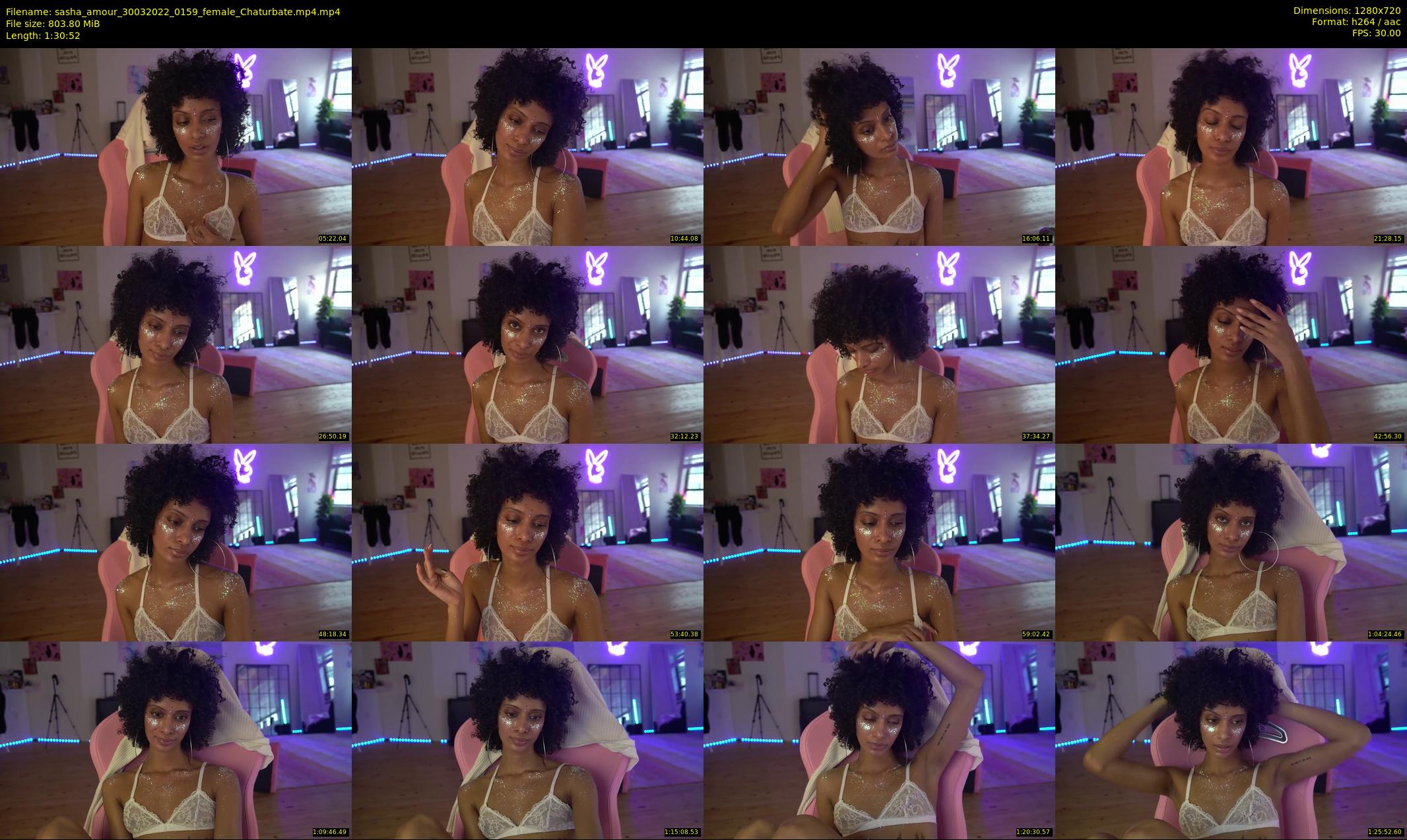 sasha_amour — 91 minute Chaturbate female cam show recording, 720p, Mar 30, 2022