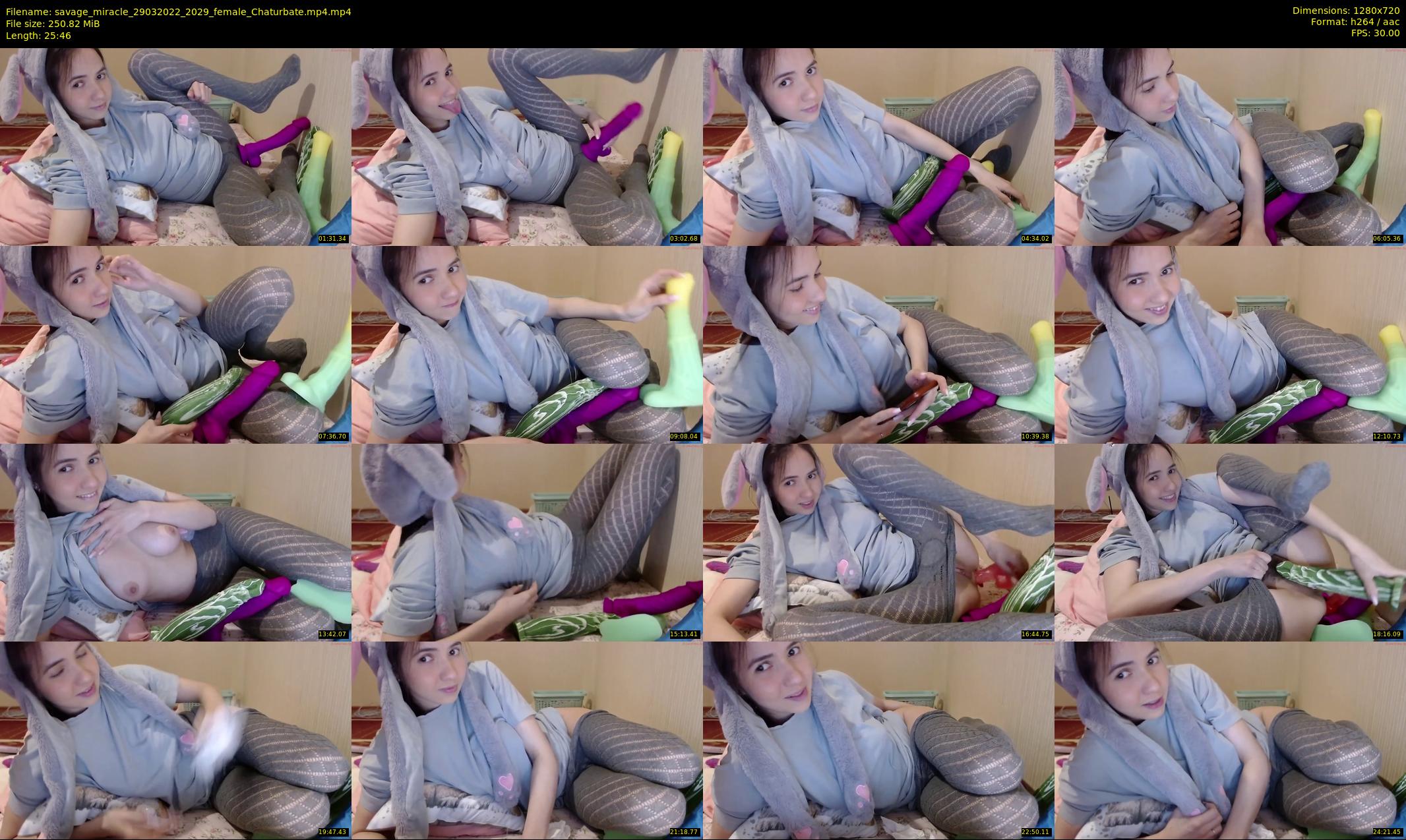 savage_miracle — 26 minute Chaturbate female cam show recording, 720p, Mar 29, 2022