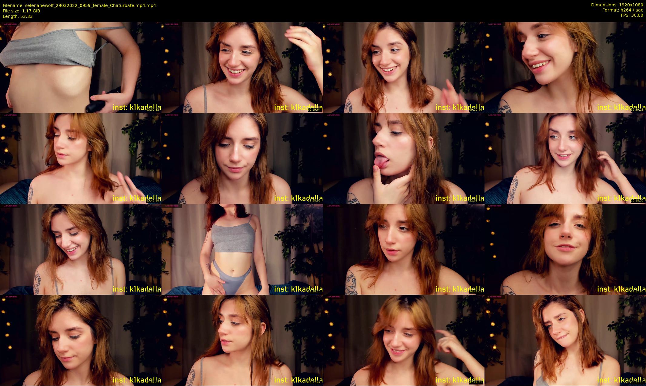 selenanewolf — 54 minute Chaturbate couple cam show recording, 1080p, Mar 29, 2022