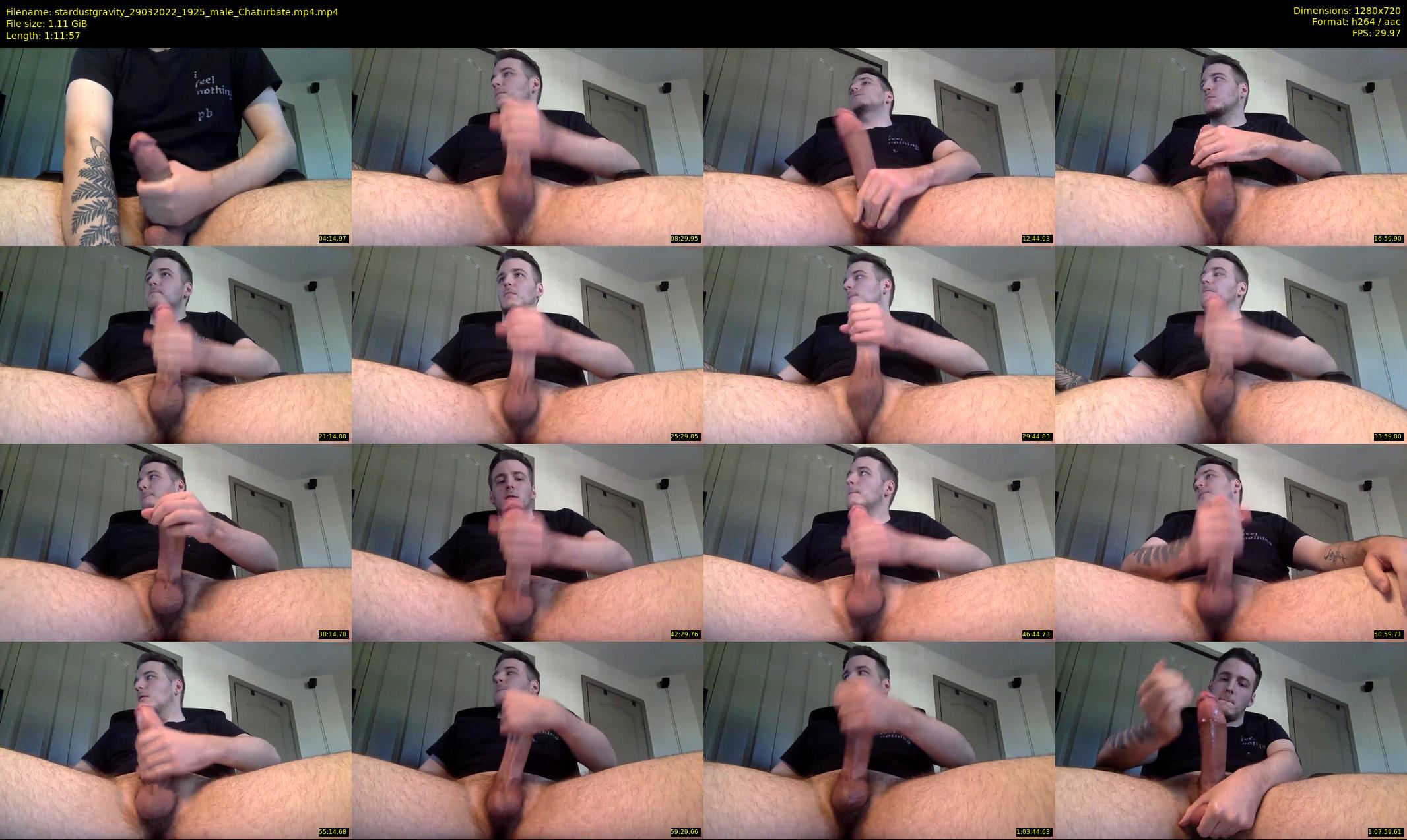 stardustgravity — 72 minute Chaturbate male cam show recording, 720p, Mar 29, 2022