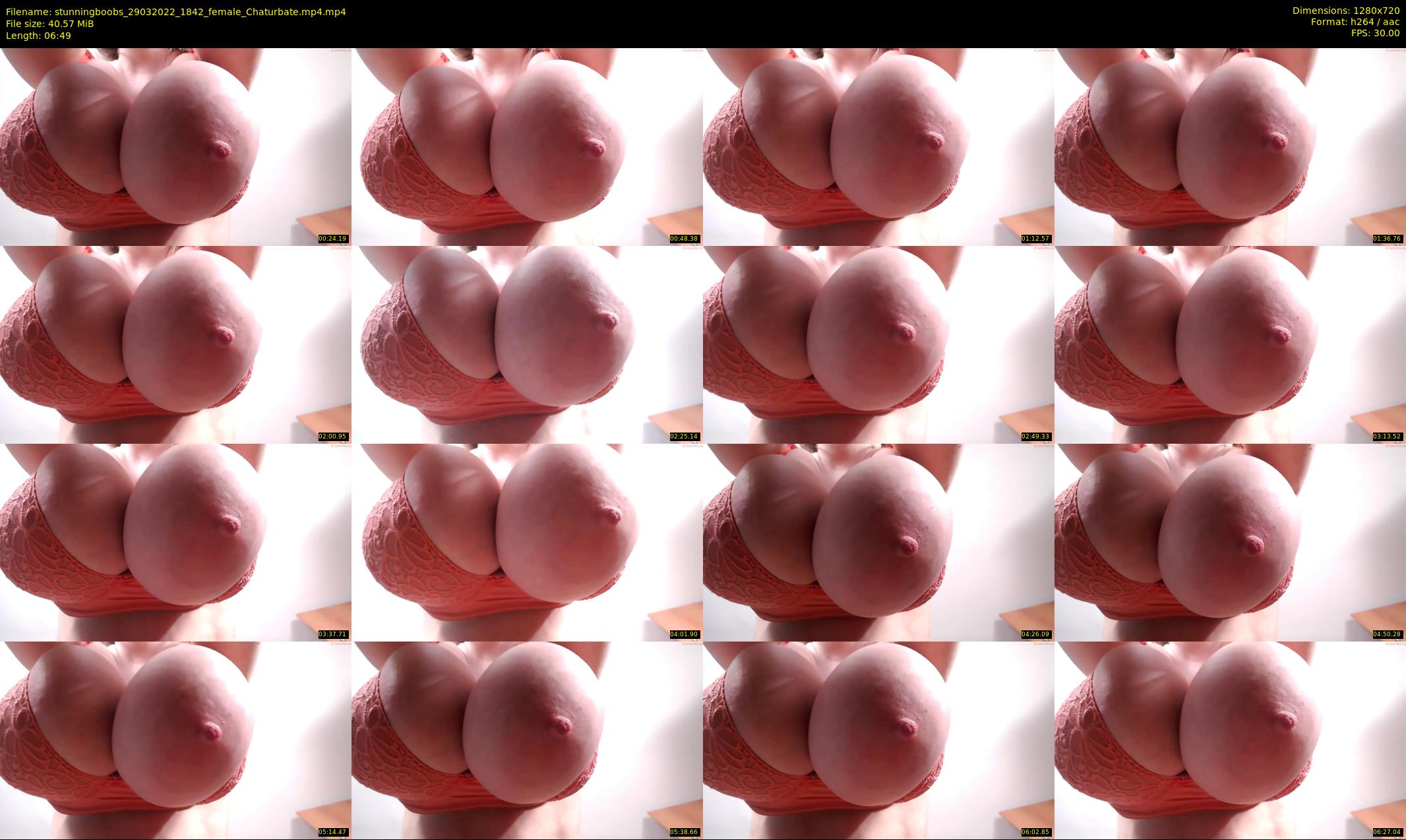 stunningboobs — 7 minute Chaturbate female cam show recording, 720p, Mar 29, 2022