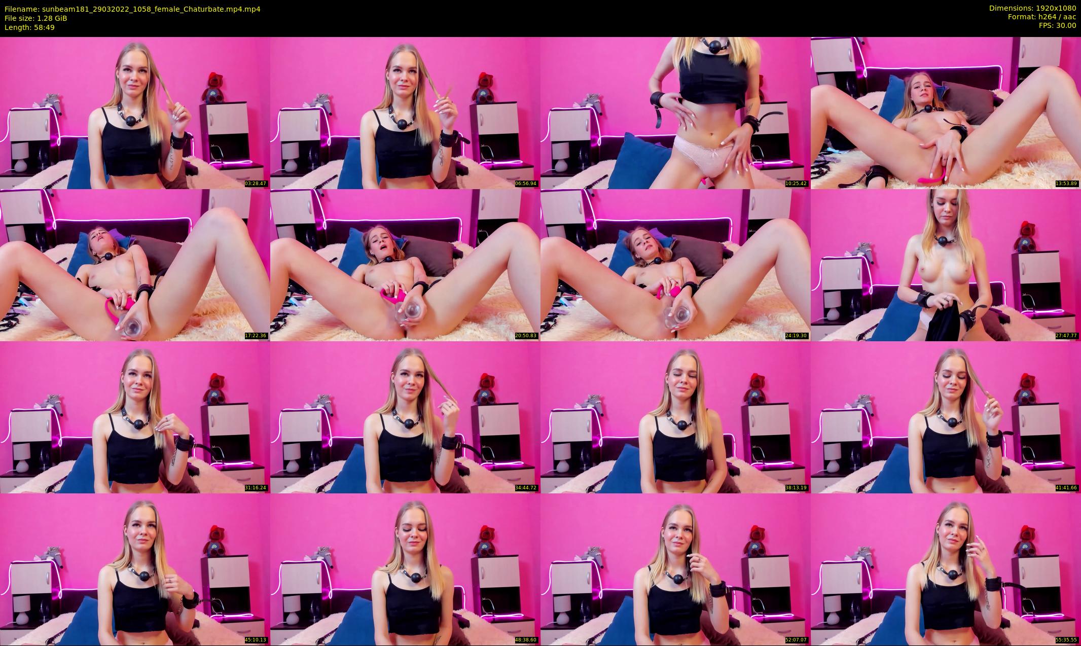 sunbeam181 — 59 minute Chaturbate female cam show recording, 1080p, Mar 29, 2022