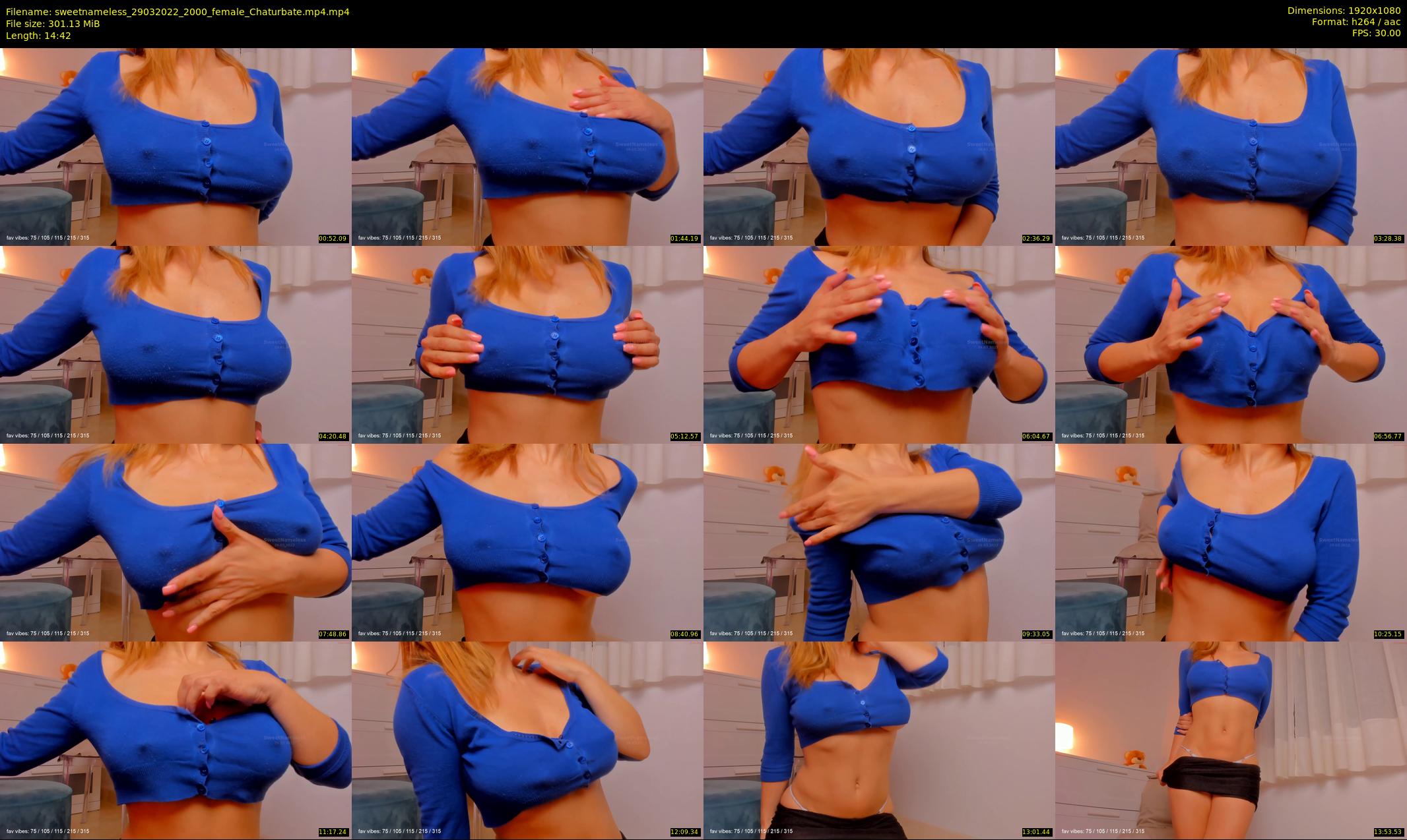 sweetnameless — 15 minute Chaturbate couple cam show recording, 1080p, Mar 29, 2022