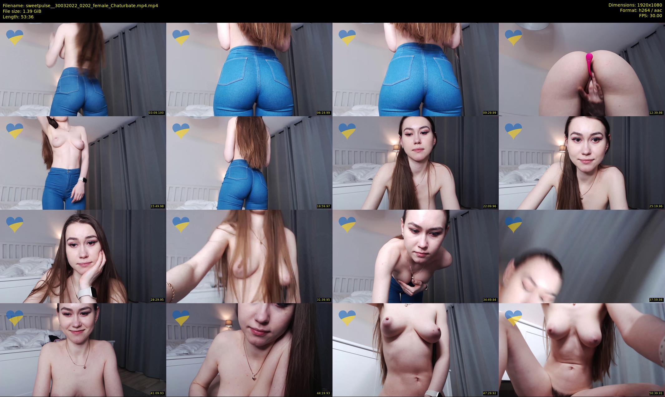 sweetpulse_ — 54 minute Chaturbate female cam show recording, 1080p, Mar 30, 2022
