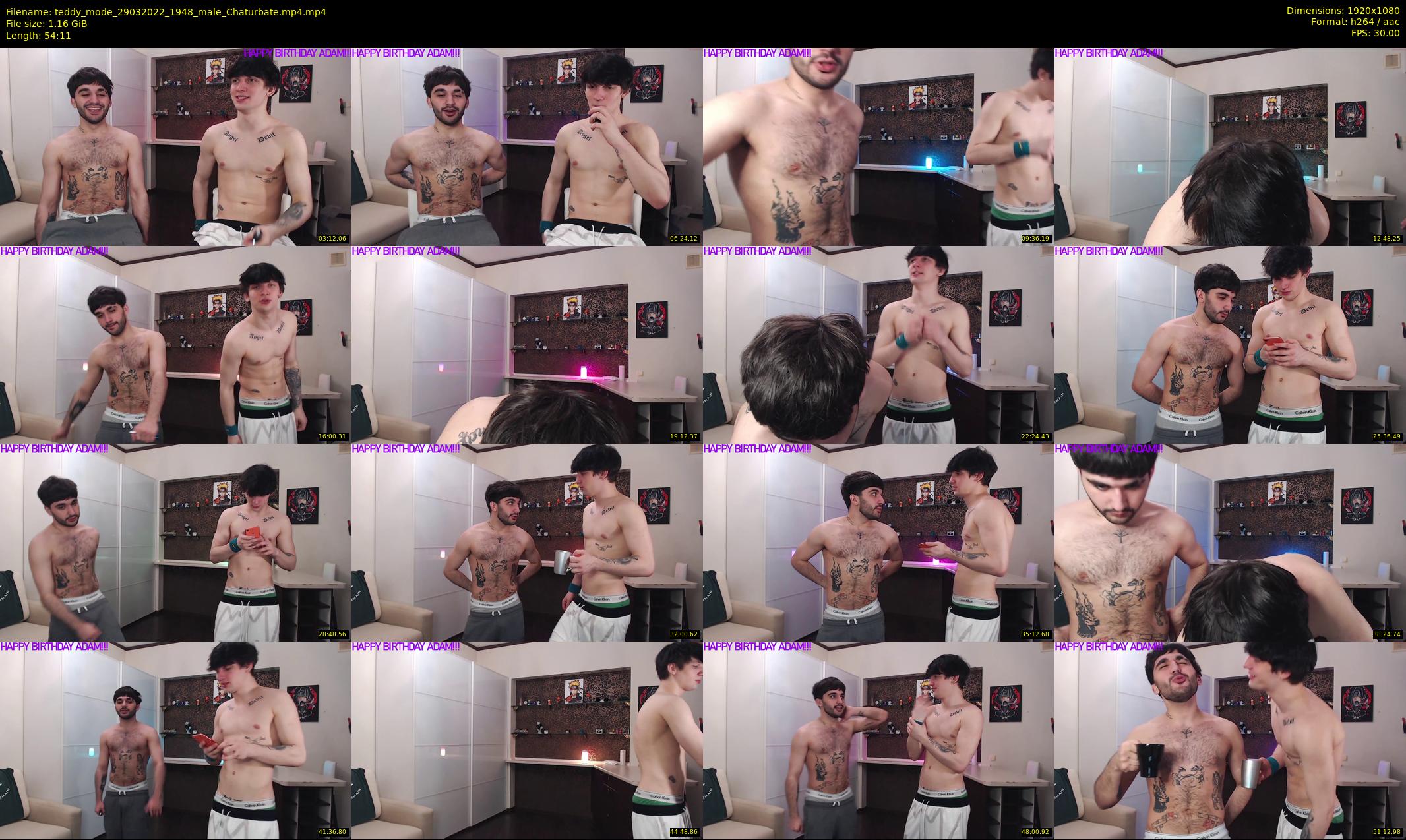 teddy_mode — 55 minute Chaturbate couple cam show recording, 1080p, Mar 29, 2022