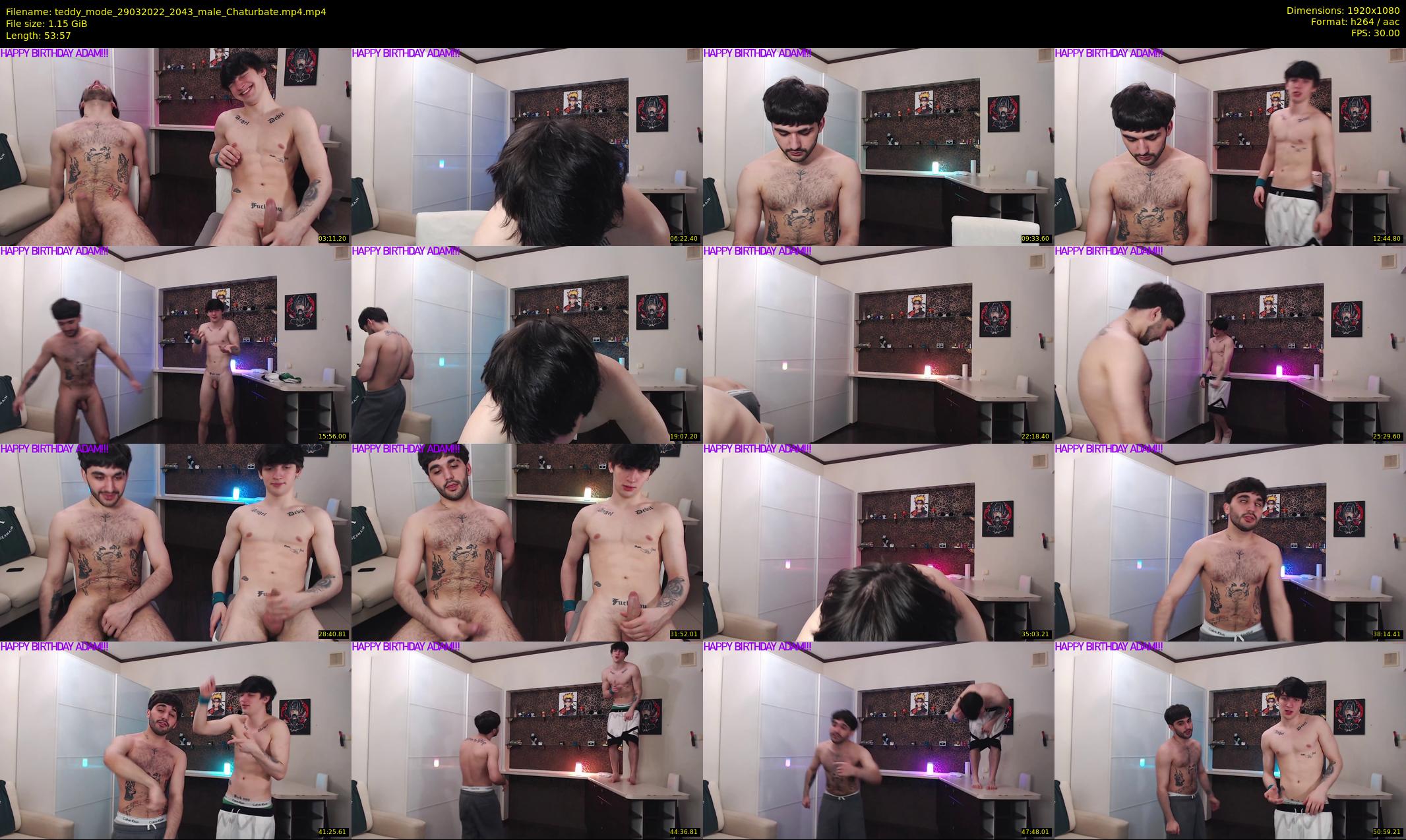 teddy_mode — 54 minute Chaturbate couple cam show recording, 1080p, Mar 29, 2022