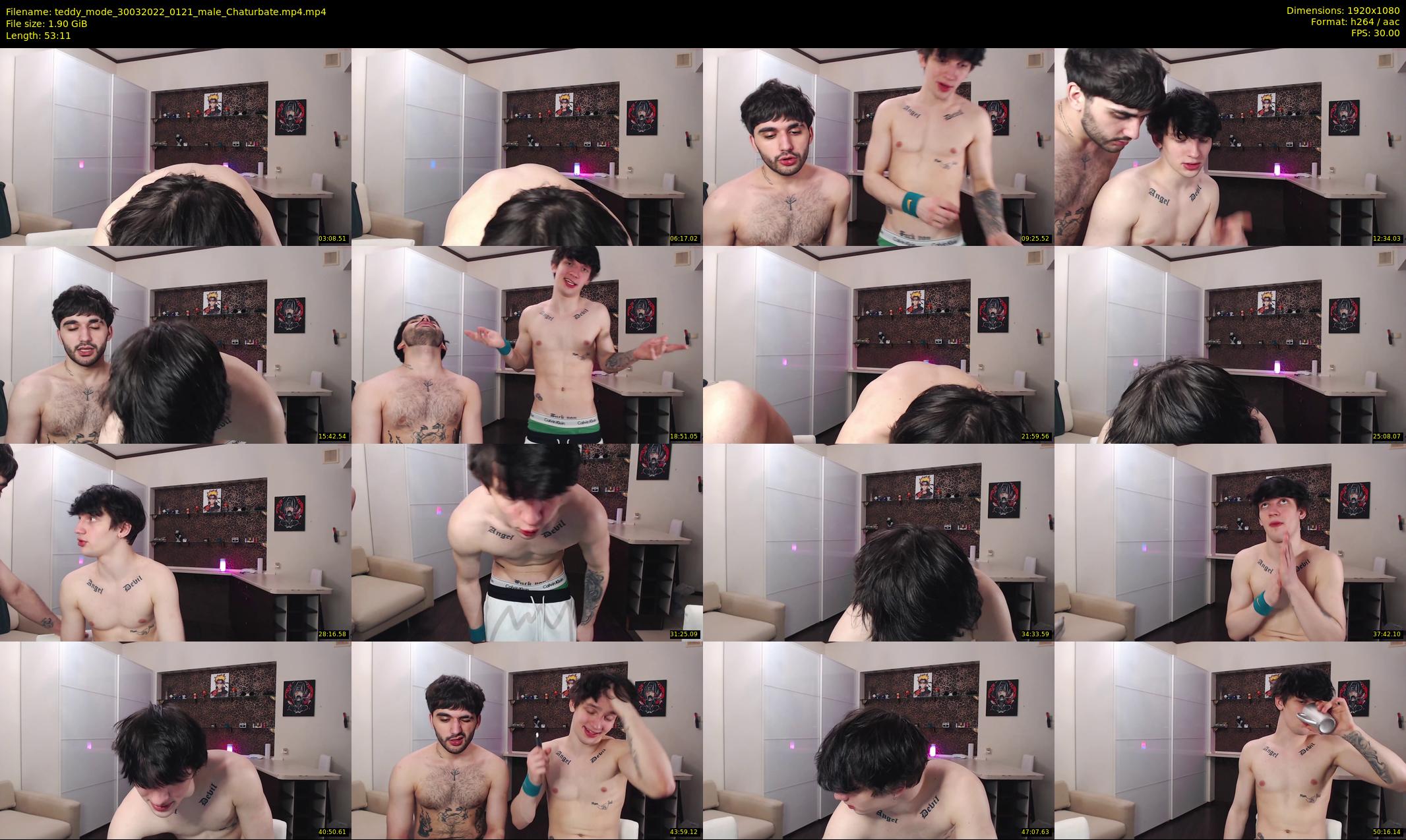 teddy_mode — 54 minute Chaturbate couple cam show recording, 1080p, Mar 30, 2022