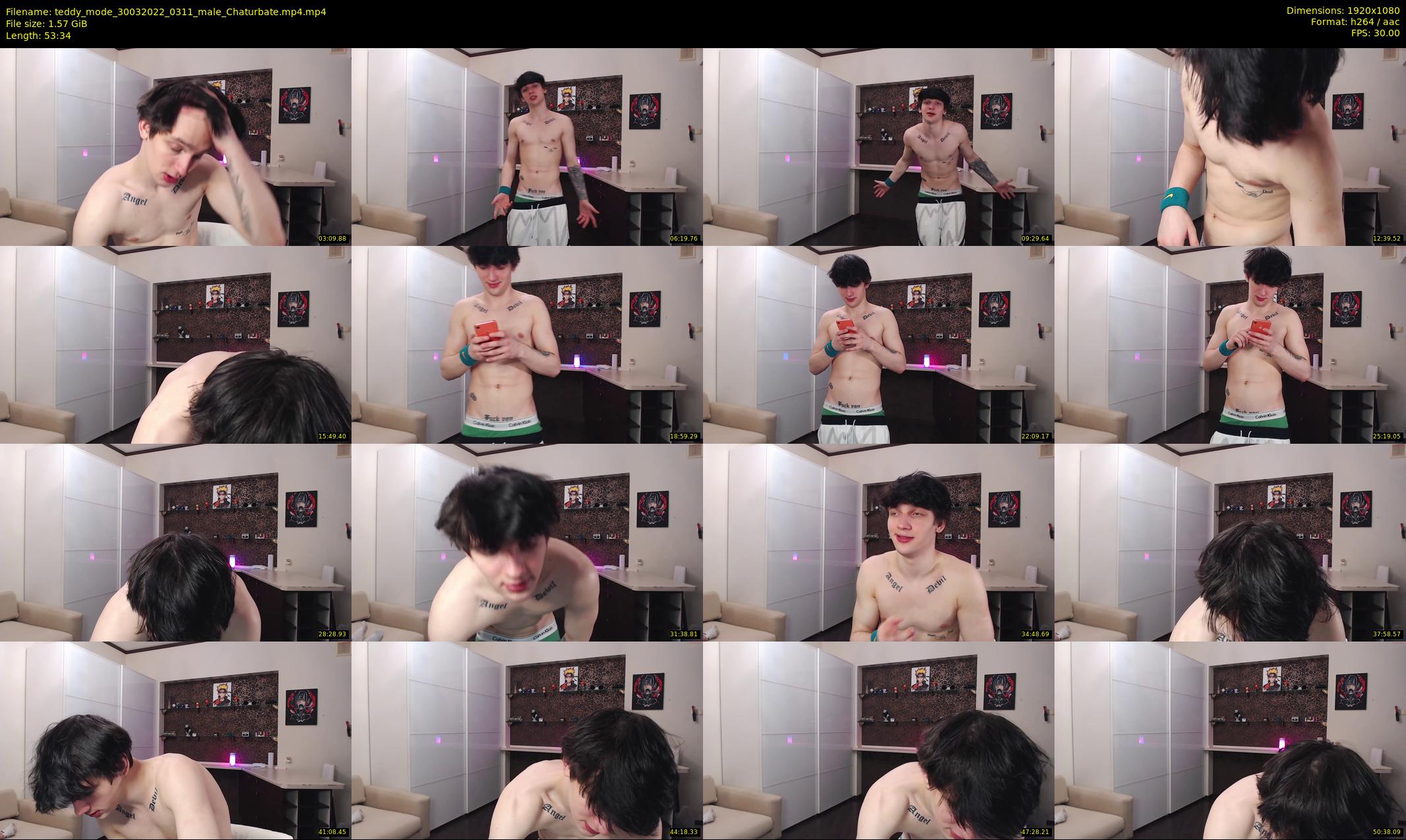 teddy_mode — 54 minute Chaturbate couple cam show recording, 1080p, Mar 30, 2022