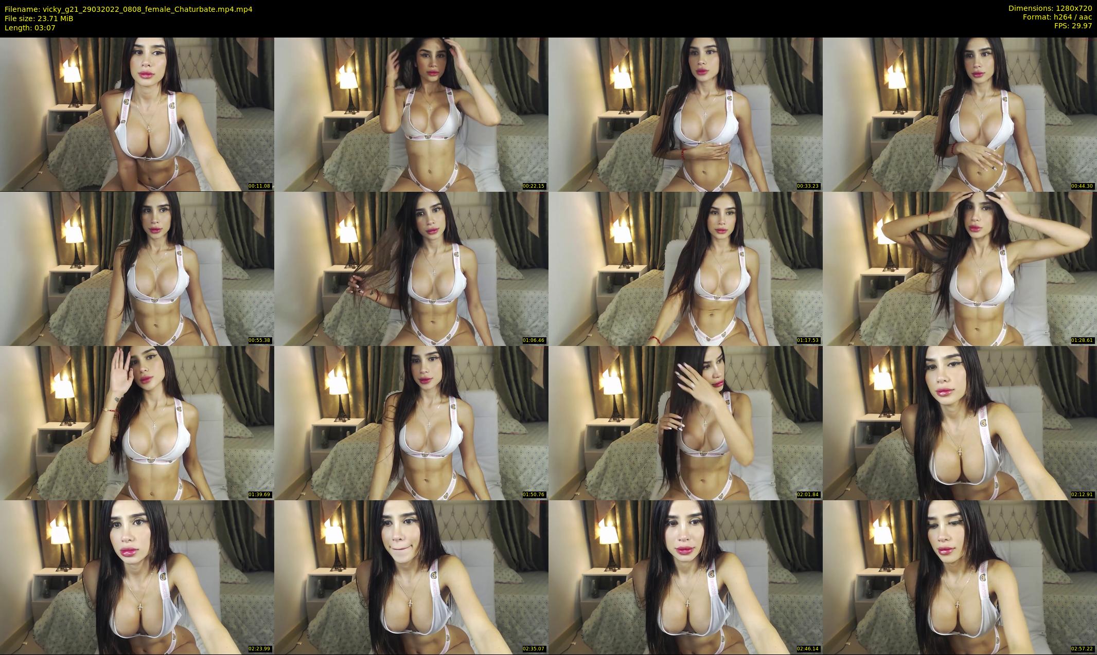 vicky_g21 — 4 minute Chaturbate female cam show recording, 720p, Mar 29, 2022