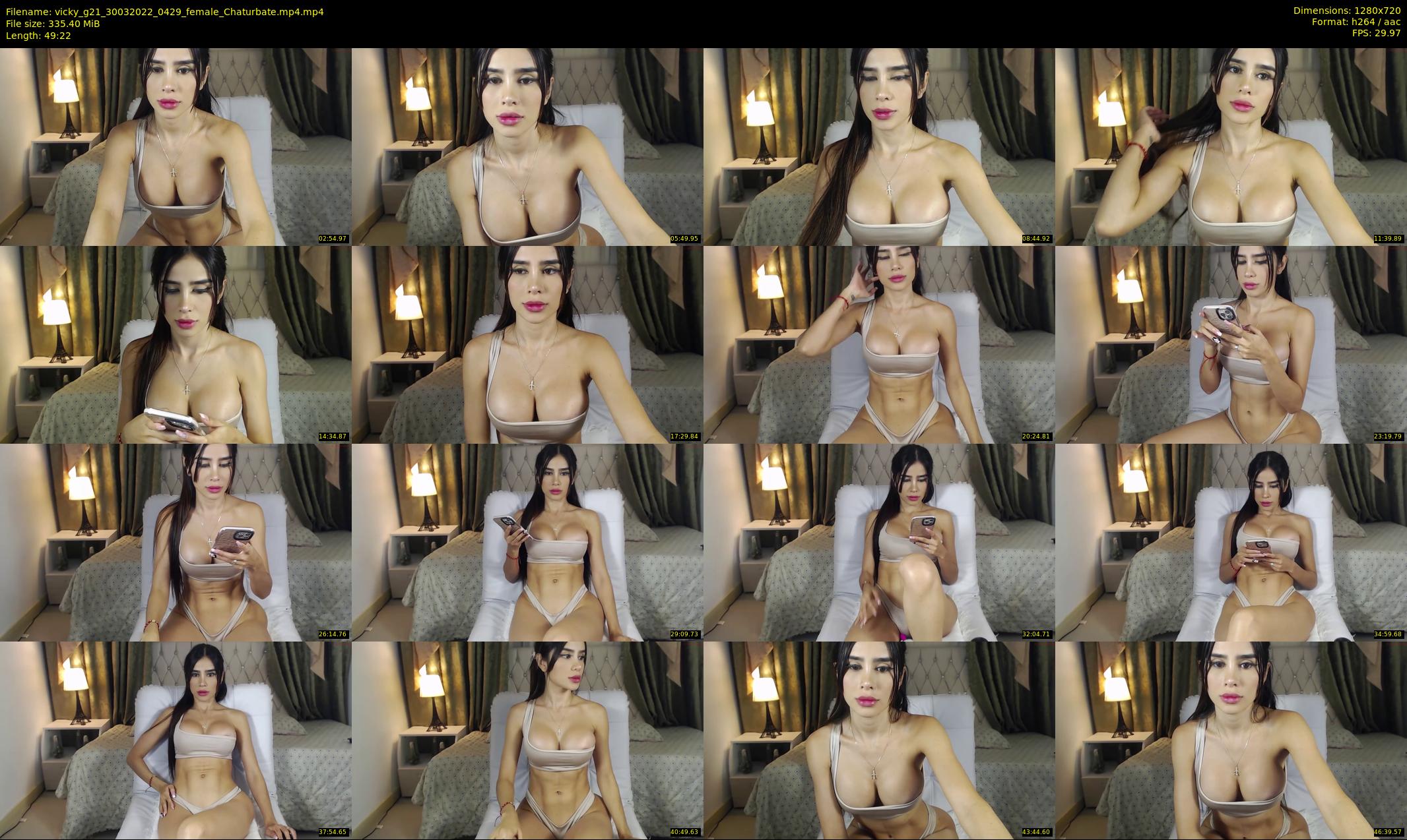vicky_g21 — 50 minute Chaturbate female cam show recording, 720p, Mar 30, 2022