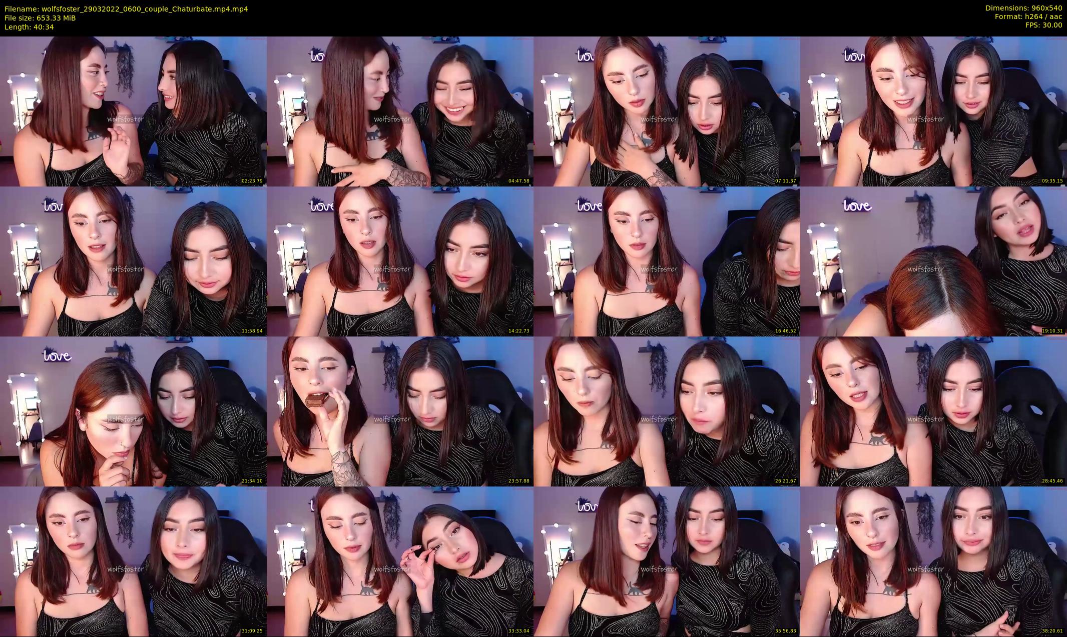 wolfsfoster — 41 minute Chaturbate couple cam show recording, 480p, Mar 29, 2022
