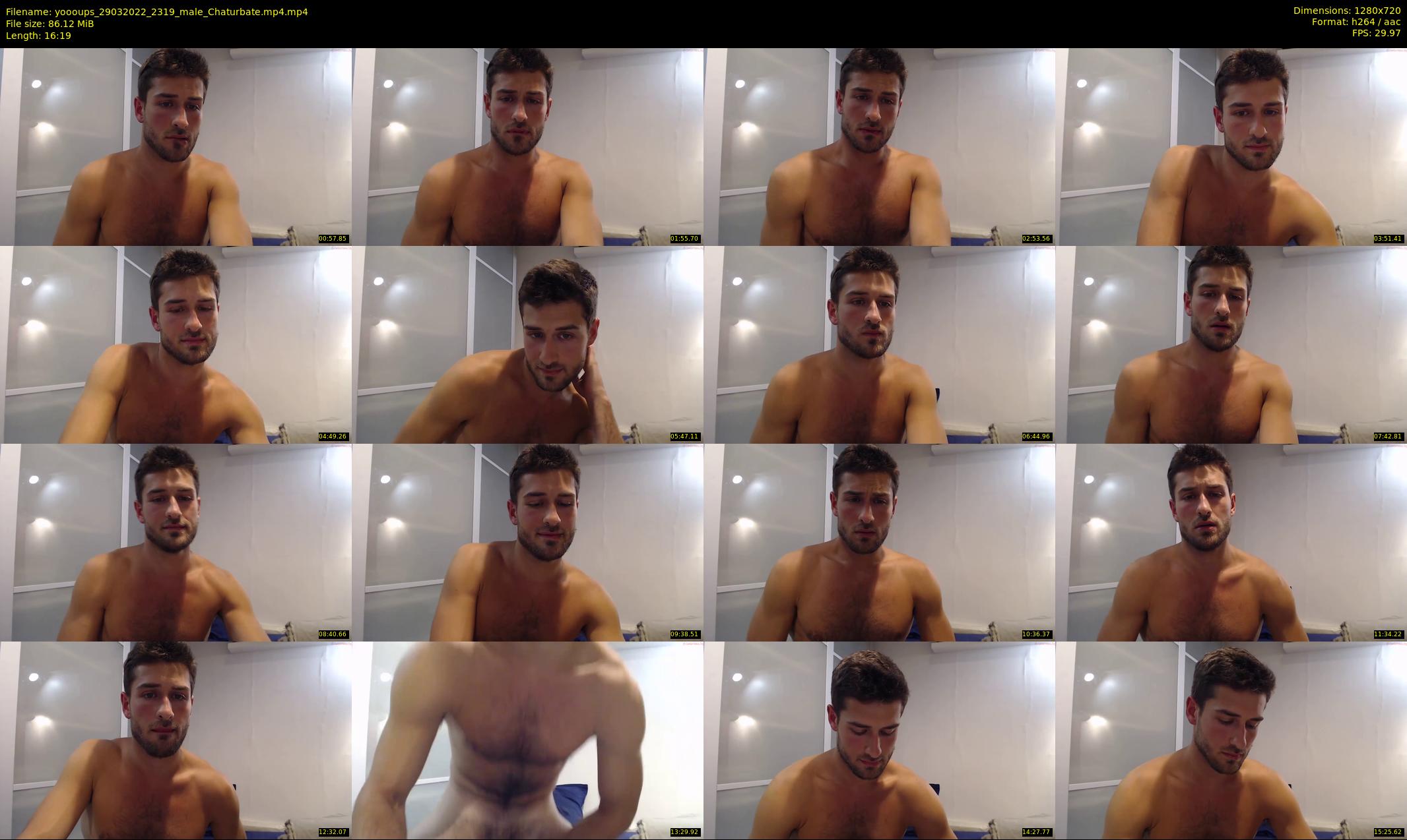 yoooups — 17 minute Chaturbate male cam show recording, 720p, Mar 29, 2022