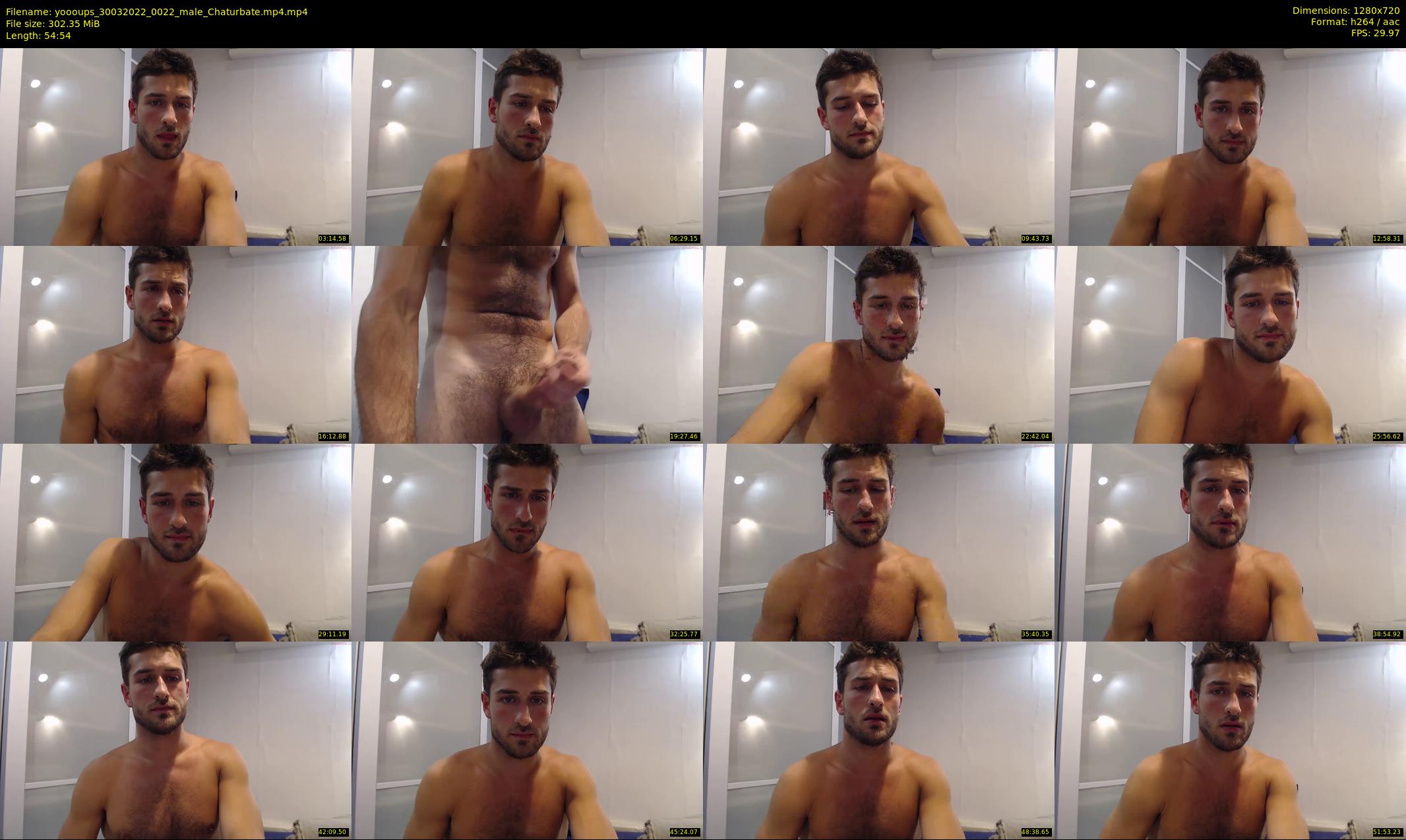 yoooups — 55 minute Chaturbate male cam show recording, 720p, Mar 30, 2022