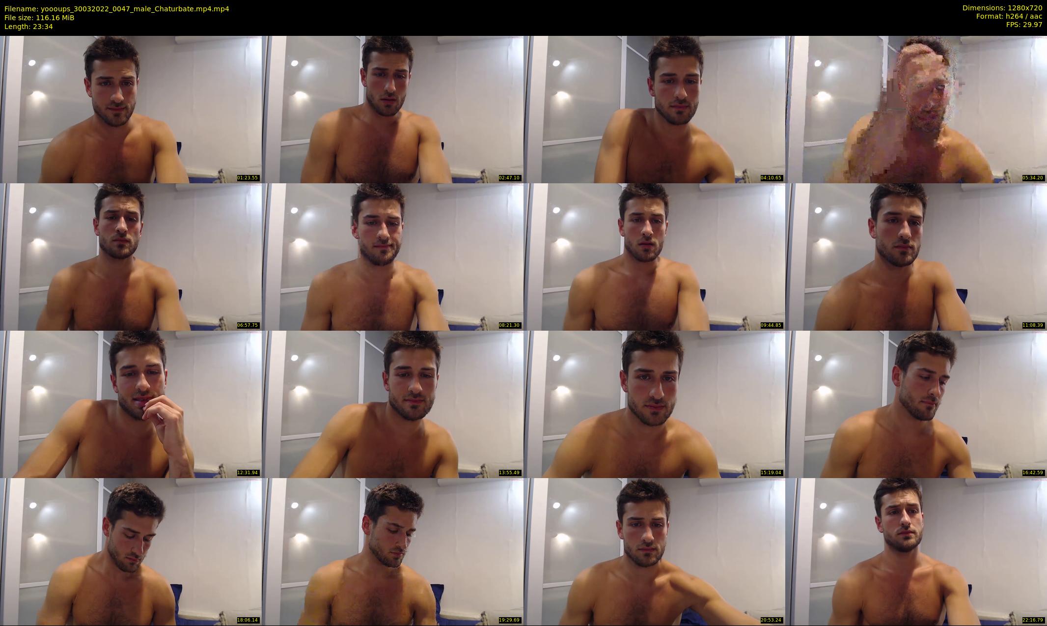 yoooups — 24 minute Chaturbate male cam show recording, 720p, Mar 30, 2022